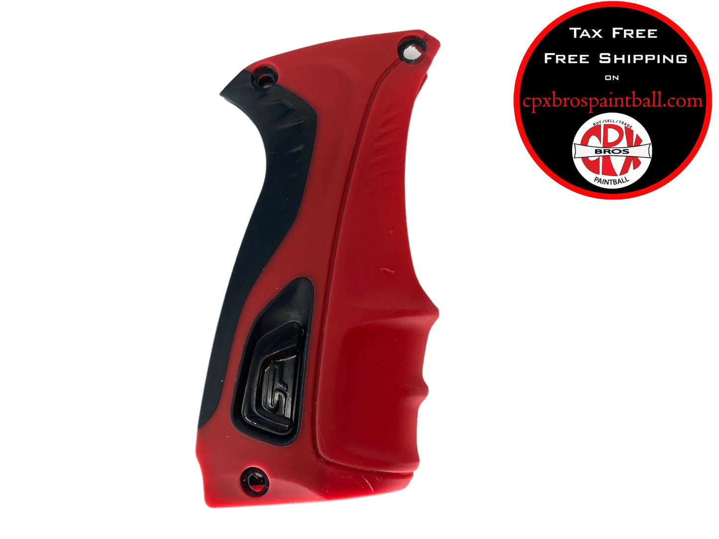 Used Shocker Rsx/Xls Red Grips Paintball Gun from CPXBrosPaintball Buy/Sell/Trade Paintball Markers, Paintball Hoppers, Paintball Masks, and Hormesis Headbands