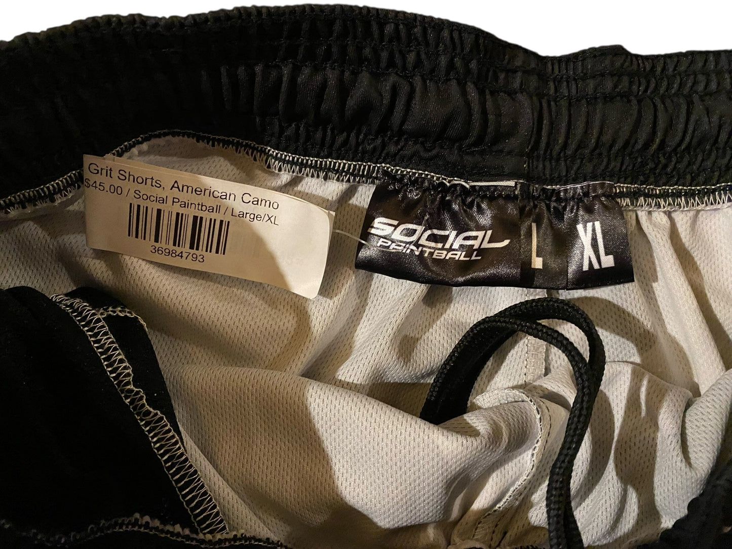 Used Social Paintball Shorts : size XL Paintball Gun from CPXBrosPaintball Buy/Sell/Trade Paintball Markers, New Paintball Guns, Paintball Hoppers, Paintball Masks, and Hormesis Headbands