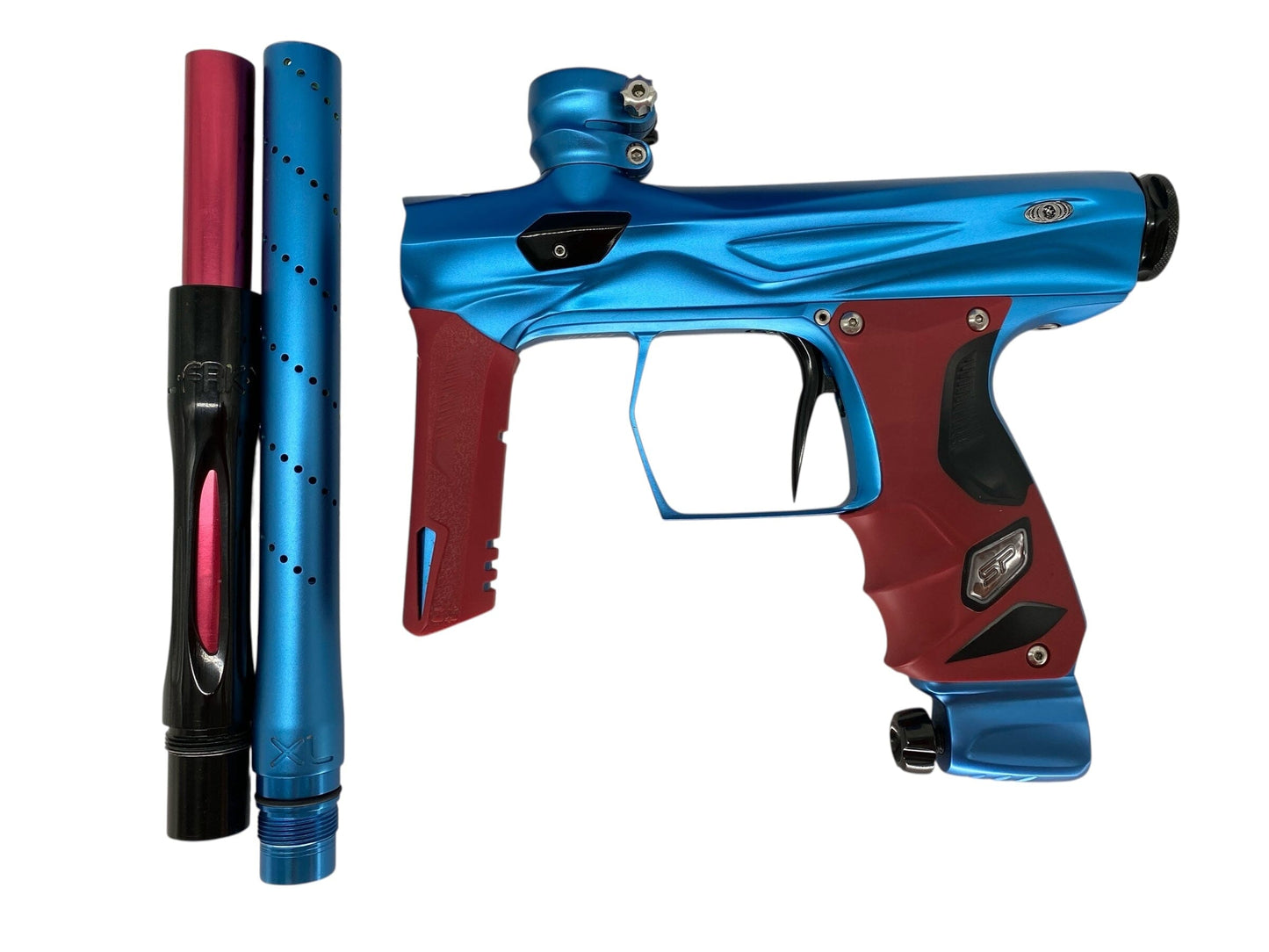 Used Sp Shocker Amp Paintball Gun Blue/Black Paintball Gun from CPXBrosPaintball Buy/Sell/Trade Paintball Markers, New Paintball Guns, Paintball Hoppers, Paintball Masks, and Hormesis Headbands