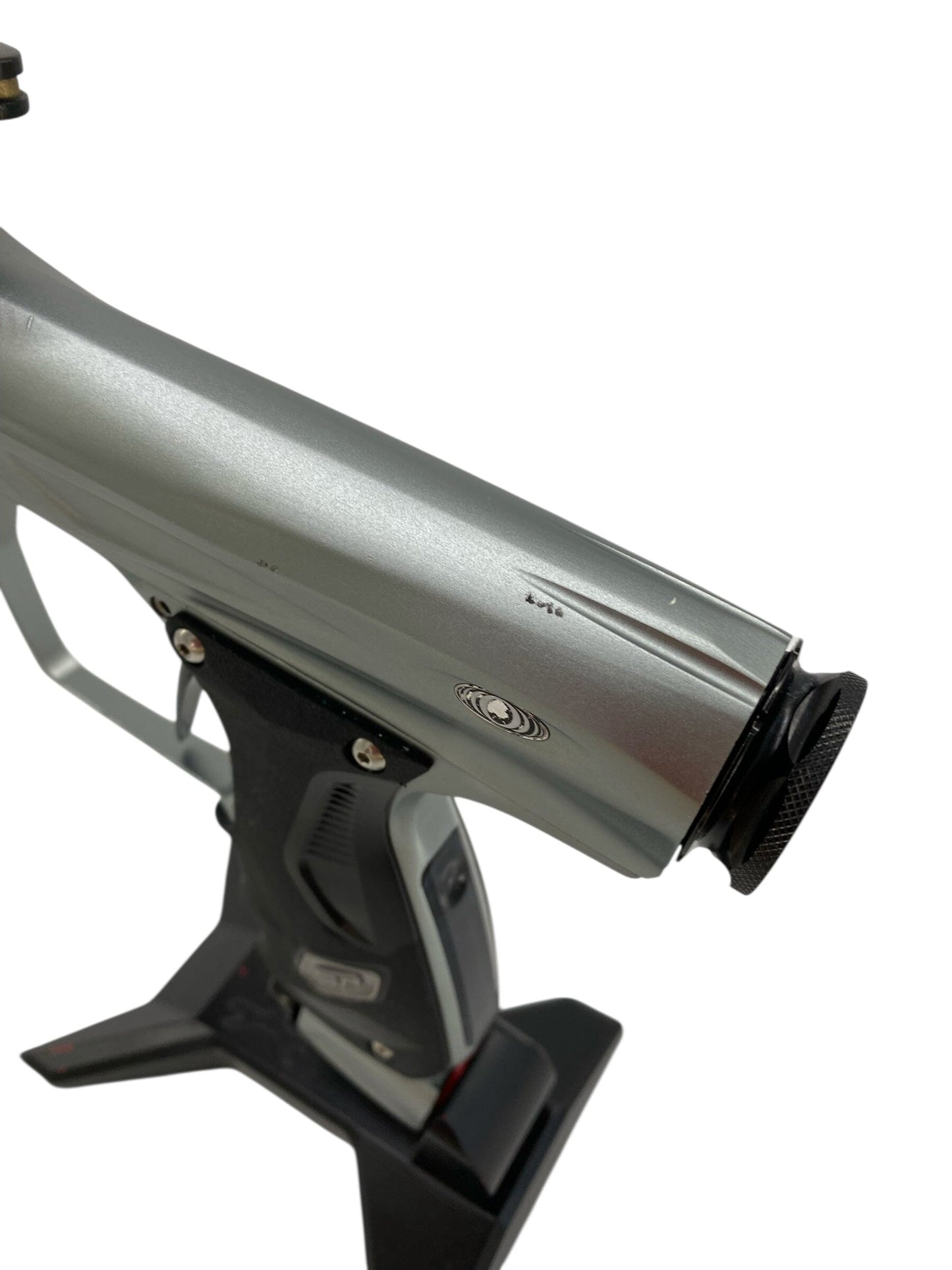Used Sp Shocker Amp Paintball Gun Grey Paintball Gun from CPXBrosPaintball Buy/Sell/Trade Paintball Markers, New Paintball Guns, Paintball Hoppers, Paintball Masks, and Hormesis Headbands