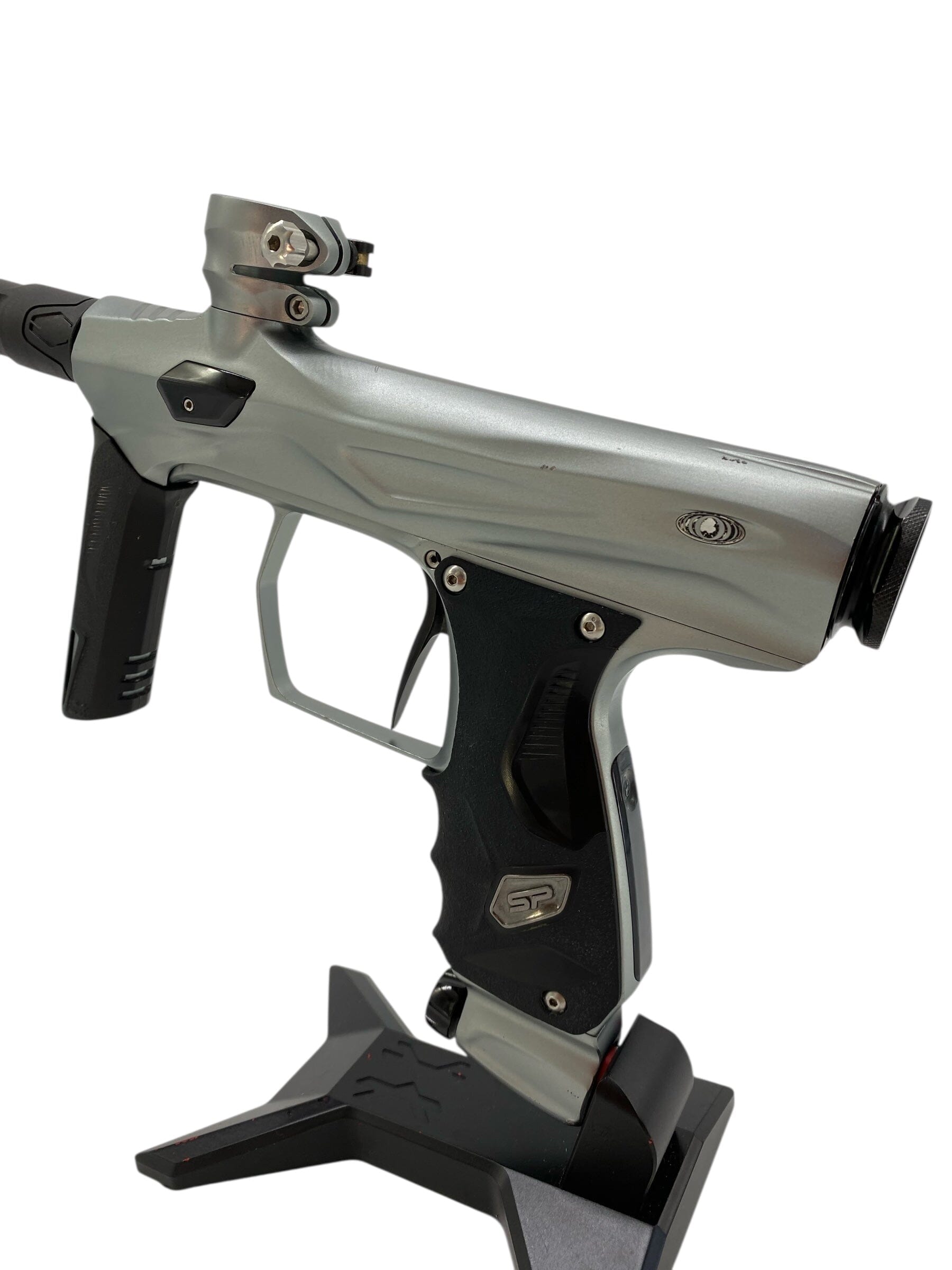 Used Sp Shocker Amp Paintball Gun Grey Paintball Gun from CPXBrosPaintball Buy/Sell/Trade Paintball Markers, New Paintball Guns, Paintball Hoppers, Paintball Masks, and Hormesis Headbands