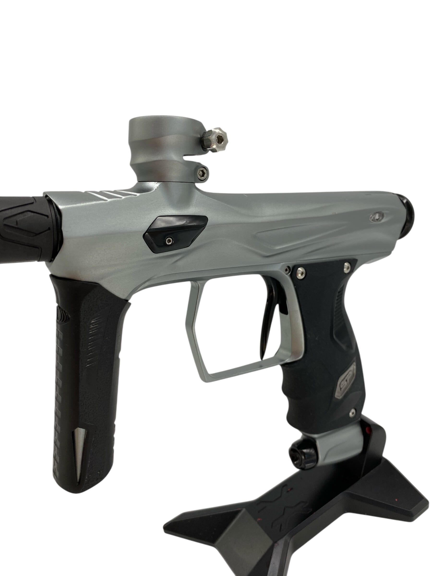 Used Sp Shocker Amp Paintball Gun Grey Paintball Gun from CPXBrosPaintball Buy/Sell/Trade Paintball Markers, New Paintball Guns, Paintball Hoppers, Paintball Masks, and Hormesis Headbands