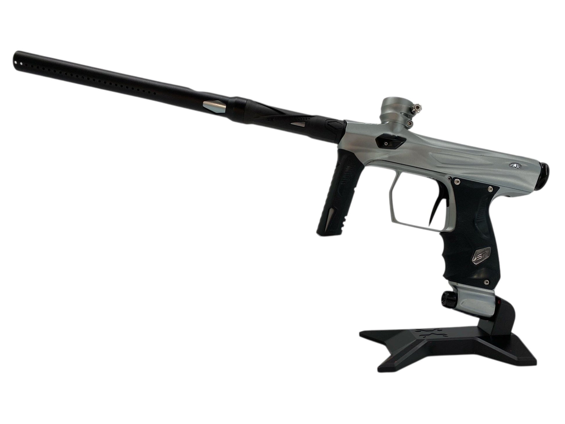 Used Sp Shocker Amp Paintball Gun Grey Paintball Gun from CPXBrosPaintball Buy/Sell/Trade Paintball Markers, New Paintball Guns, Paintball Hoppers, Paintball Masks, and Hormesis Headbands