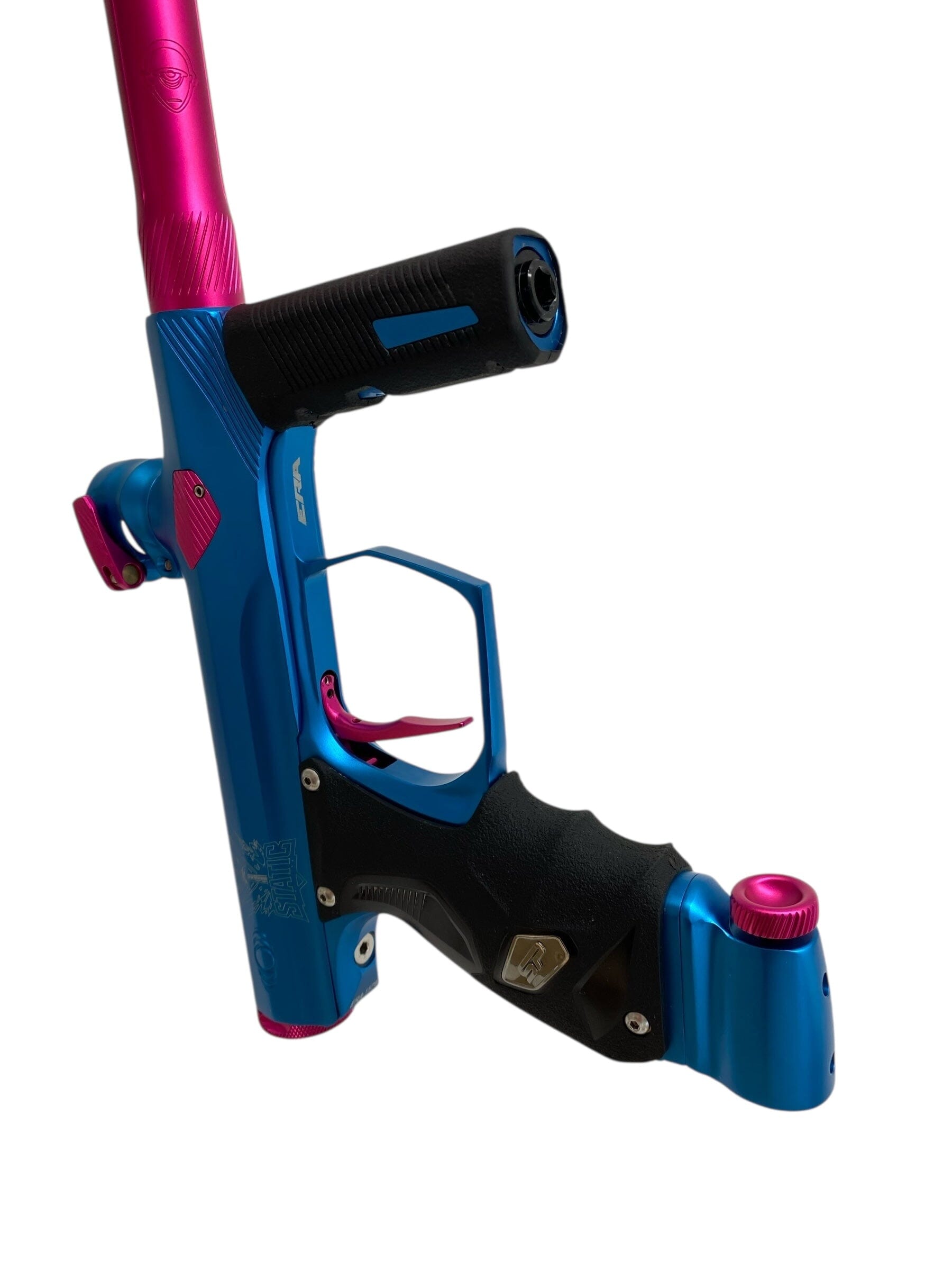 Used Sp Shocker Era Paintball Gun Blue/Pink Paintball Gun from CPXBrosPaintball Buy/Sell/Trade Paintball Markers, New Paintball Guns, Paintball Hoppers, Paintball Masks, and Hormesis Headbands