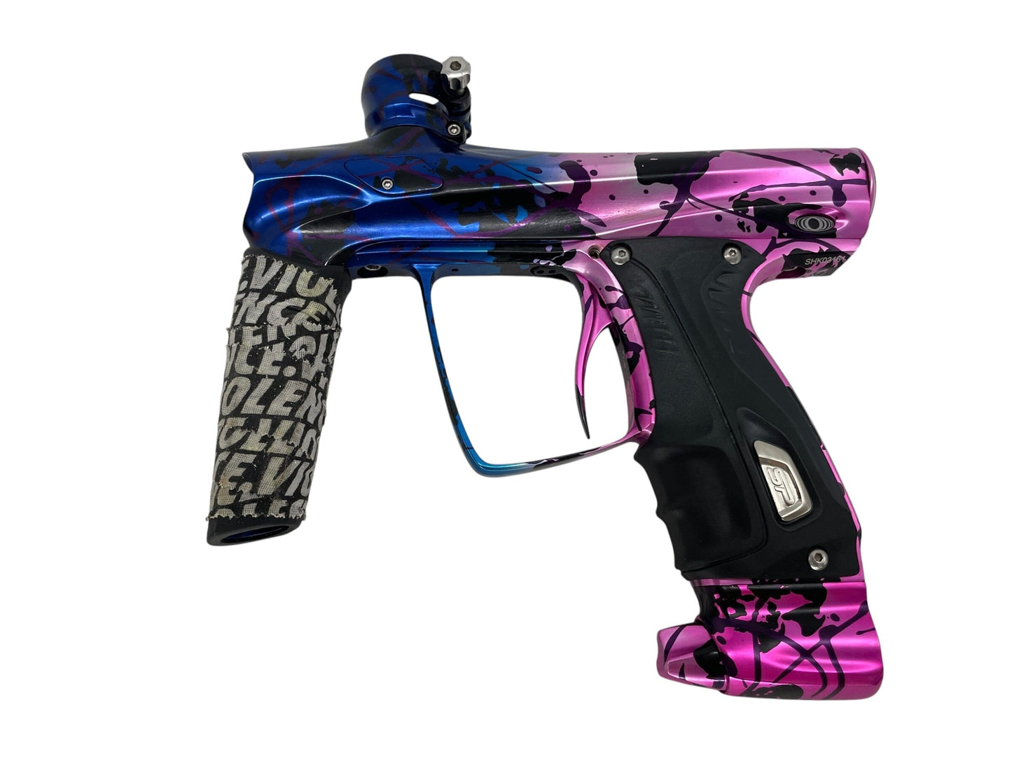 Used SP Shocker RSX Cotton Candy Splash Paintball Gun Paintball Gun from CPXBrosPaintball Buy/Sell/Trade Paintball Markers, New Paintball Guns, Paintball Hoppers, Paintball Masks, and Hormesis Headbands