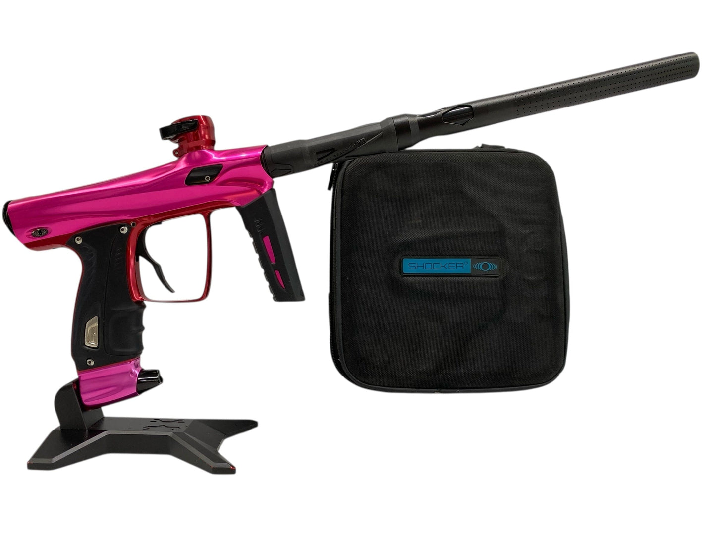 Used Sp Shocker Rsx Paintball Gun Pink/Red Paintball Gun from CPXBrosPaintball Buy/Sell/Trade Paintball Markers, New Paintball Guns, Paintball Hoppers, Paintball Masks, and Hormesis Headbands