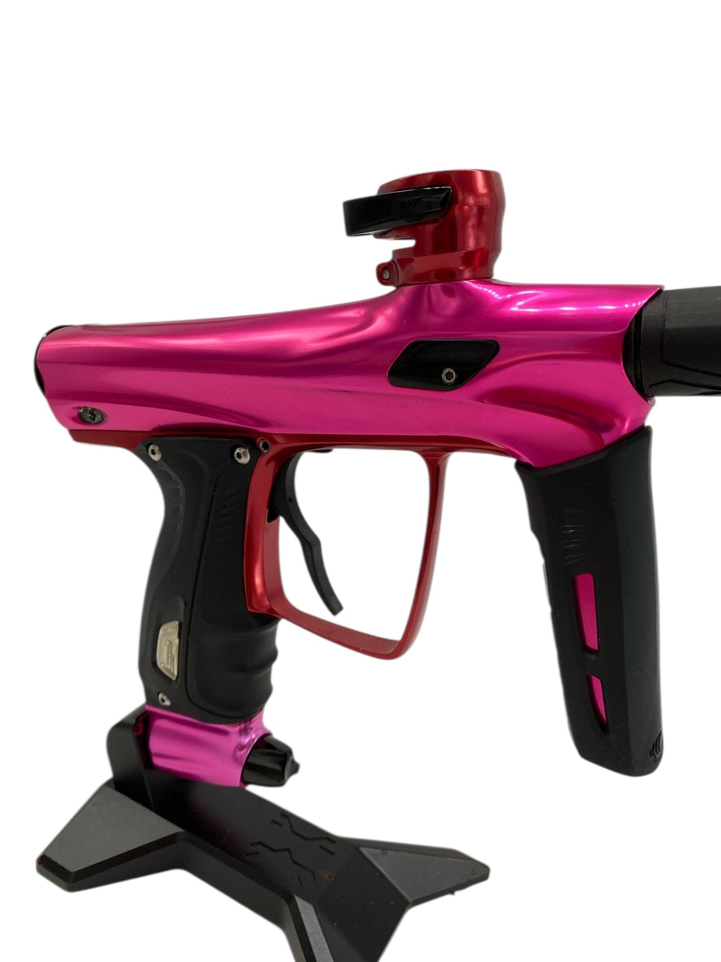 Used Sp Shocker Rsx Paintball Gun Pink/Red Paintball Gun from CPXBrosPaintball Buy/Sell/Trade Paintball Markers, New Paintball Guns, Paintball Hoppers, Paintball Masks, and Hormesis Headbands