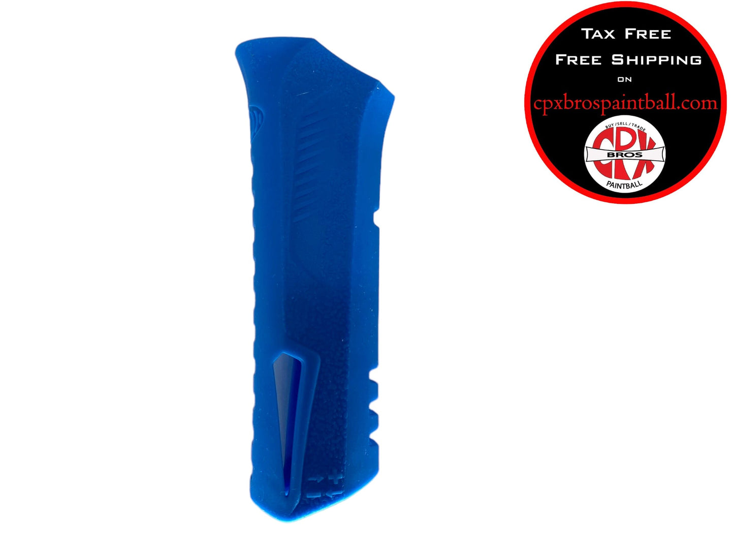Used SP Shocker RSX/XLS Rubber Front Grip - Blue Paintball Gun from CPXBrosPaintball Buy/Sell/Trade Paintball Markers, Paintball Hoppers, Paintball Masks, and Hormesis Headbands