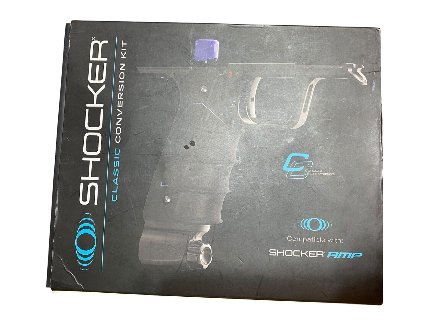 Used SP Smart Parts Shocker Amp Silver to Blue to Black Fade + Matching Mech Frame Paintball Gun Paintball Gun from CPXBrosPaintball Buy/Sell/Trade Paintball Markers, New Paintball Guns, Paintball Hoppers, Paintball Masks, and Hormesis Headbands