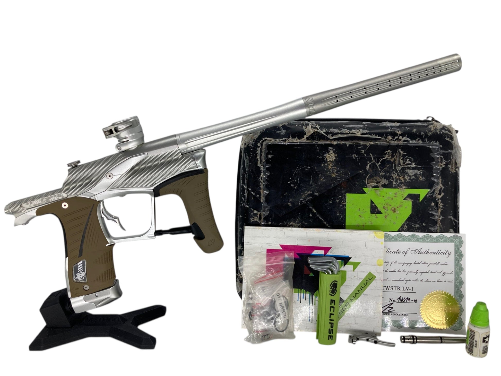 Used Twister Lv1 Paintball Gun Paintball Gun from CPXBrosPaintball Buy/Sell/Trade Paintball Markers, New Paintball Guns, Paintball Hoppers, Paintball Masks, and Hormesis Headbands