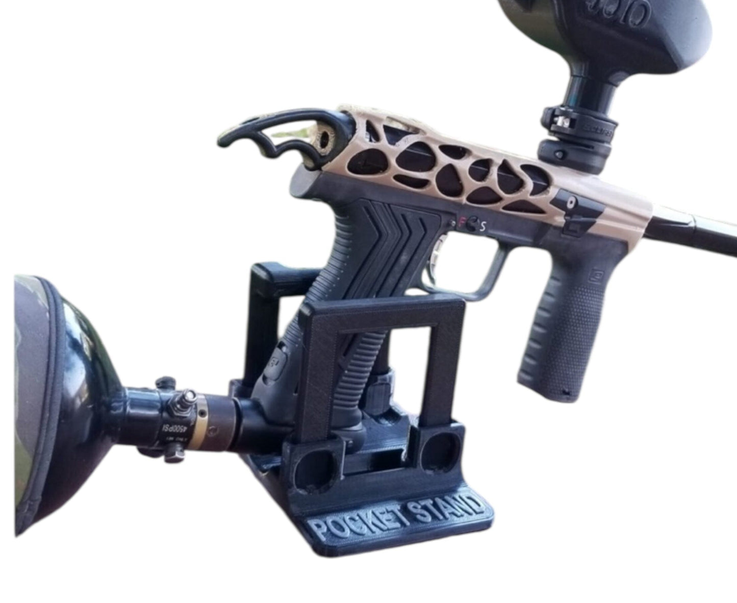 Used Universal Compact Ultimate Paintball Marker Gun Pocket Stand Paintball Gun from CPXBrosPaintball Buy/Sell/Trade Paintball Markers, New Paintball Guns, Paintball Hoppers, Paintball Masks, and Hormesis Headbands