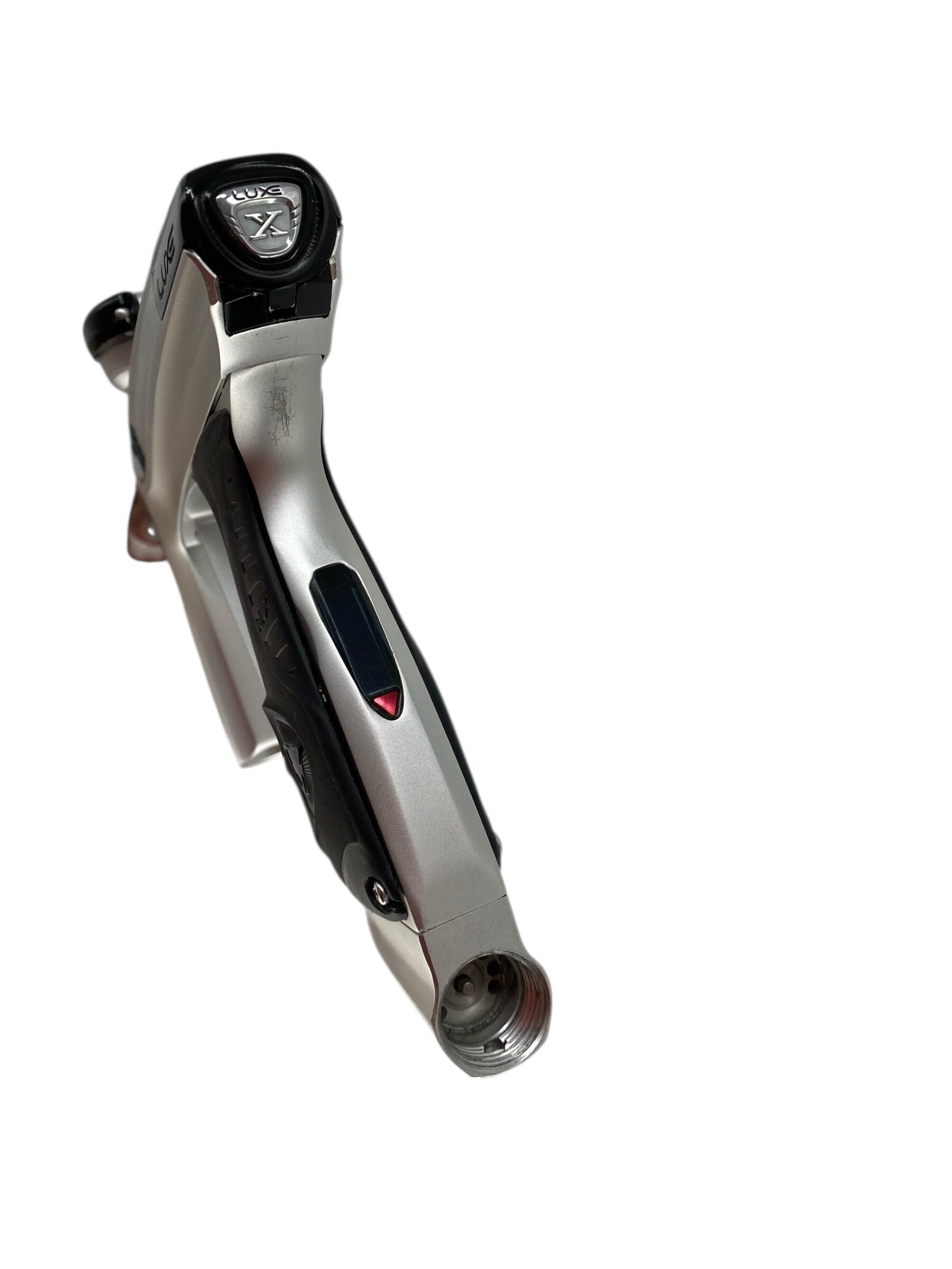 Used USED Dlx Luxe X Paintball Gun Silver/Black Paintball Gun from Matrix Paintball Buy/Sell/Trade Paintball Markers, New Paintball Guns, Paintball Hoppers, Paintball Masks, and Hormesis Headbands