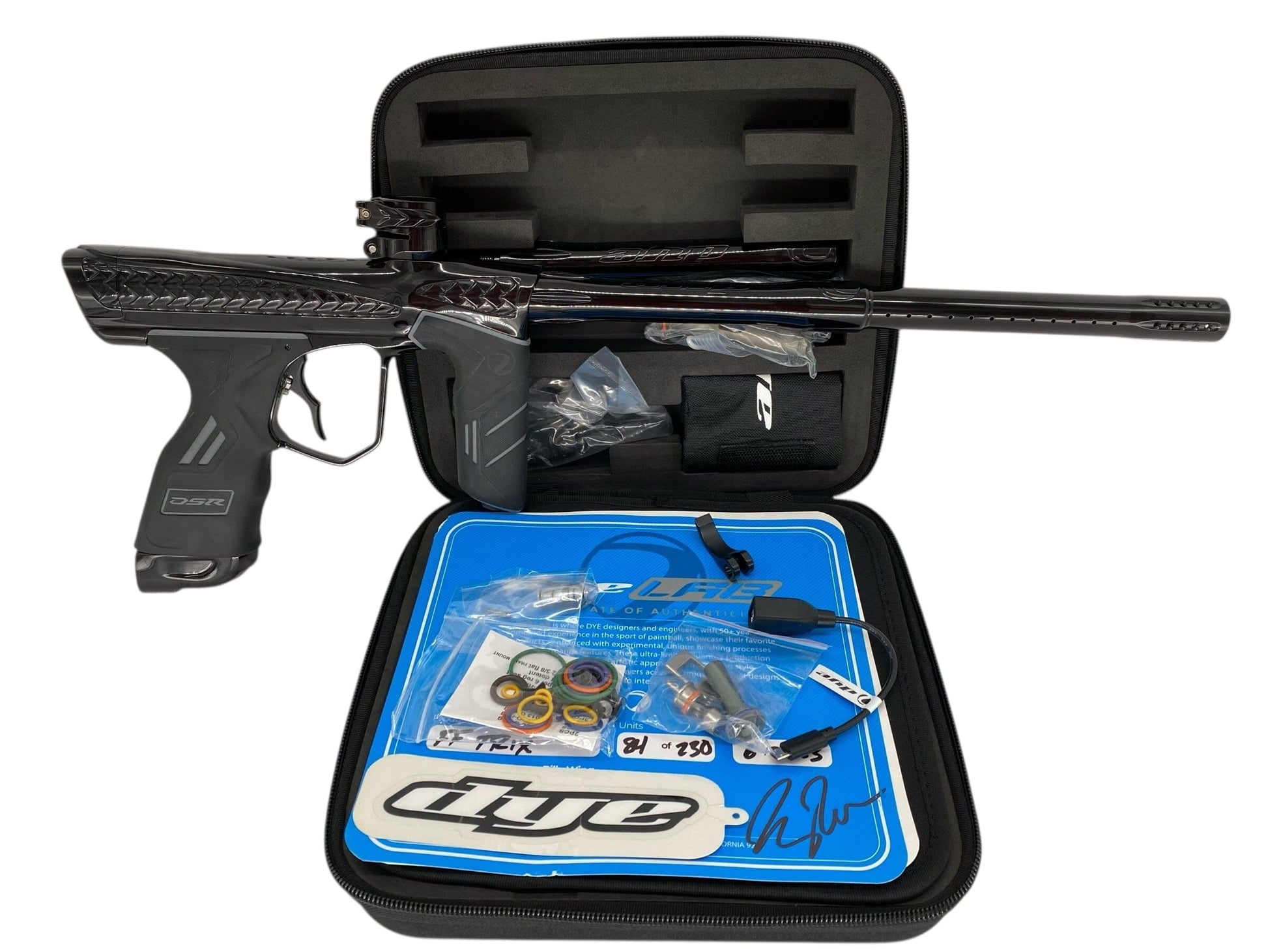 Used USED Dye Freeflow Trix Dsr+ Paintball Gun Paintball Gun from Matrix Paintball Buy/Sell/Trade Paintball Markers, New Paintball Guns, Paintball Hoppers, Paintball Masks, and Hormesis Headbands