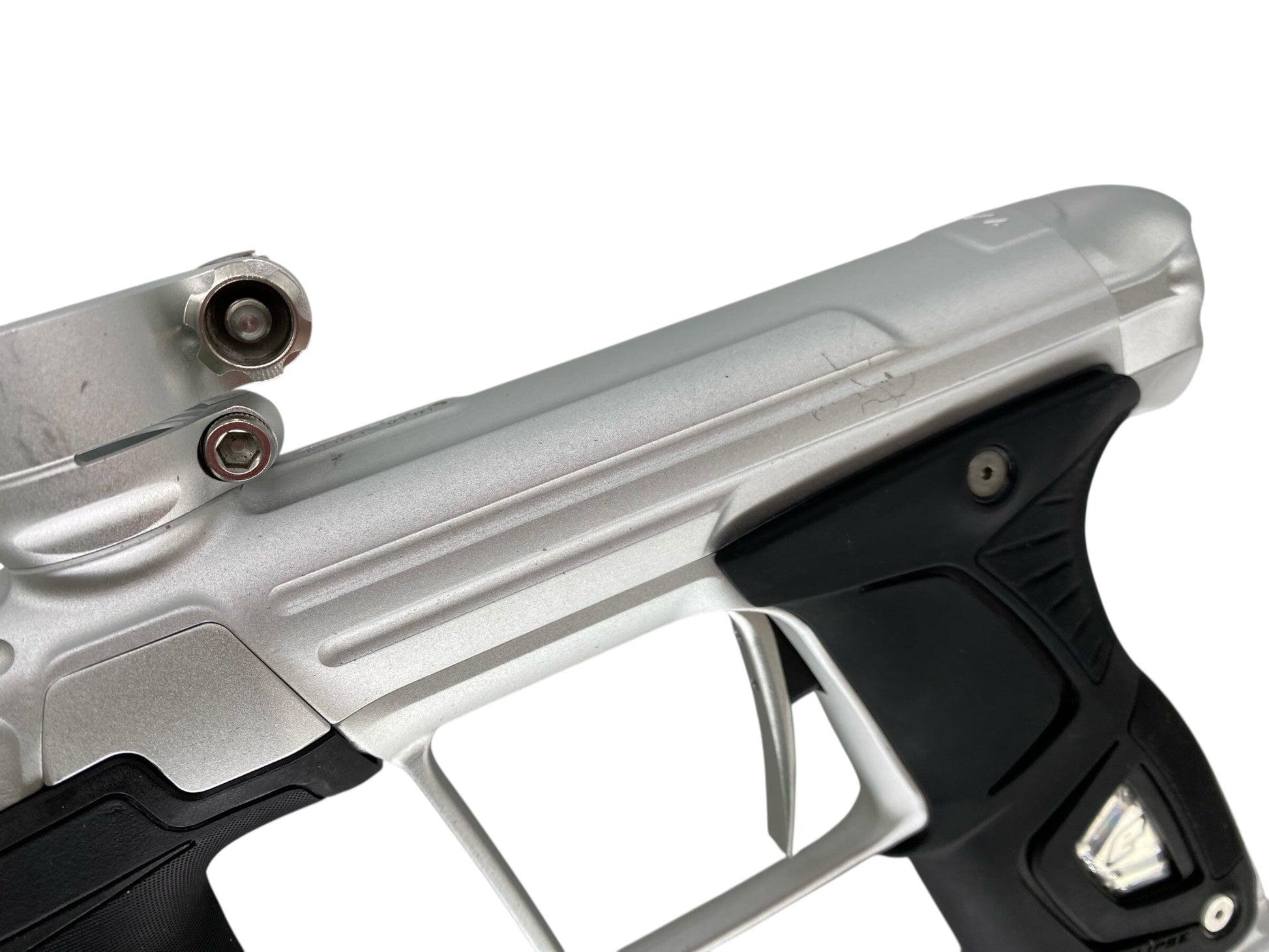 Used USED Planet Eclipse 170r Paintball Gun Silver Paintball Gun from Matrix Paintball Buy/Sell/Trade Paintball Markers, New Paintball Guns, Paintball Hoppers, Paintball Masks, and Hormesis Headbands