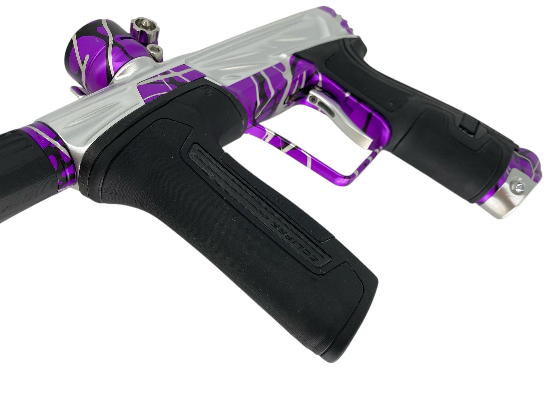 Used USED Planet Eclipse Project G Cs2 Paintball Gun Silver Purple Splash Paintball Gun from Matrix Paintball Buy/Sell/Trade Paintball Markers, New Paintball Guns, Paintball Hoppers, Paintball Masks, and Hormesis Headbands