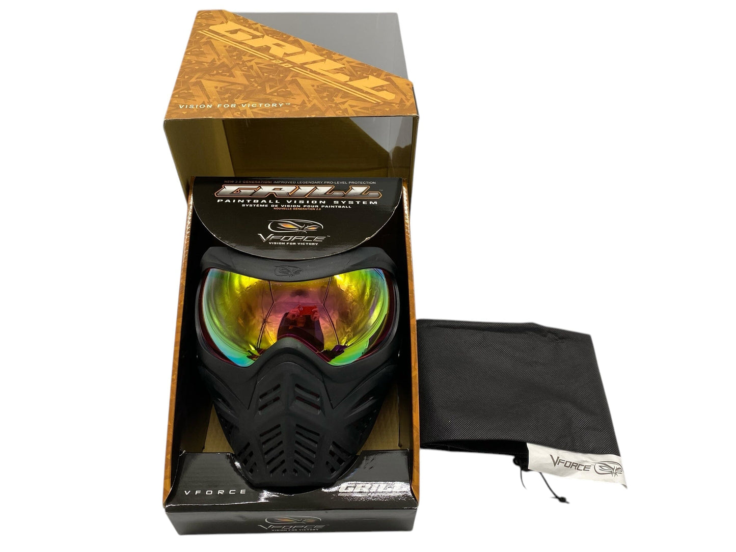 Used V Force Grill 2.0 Paintball Mask Paintball Gun from CPXBrosPaintball Buy/Sell/Trade Paintball Markers, New Paintball Guns, Paintball Hoppers, Paintball Masks, and Hormesis Headbands