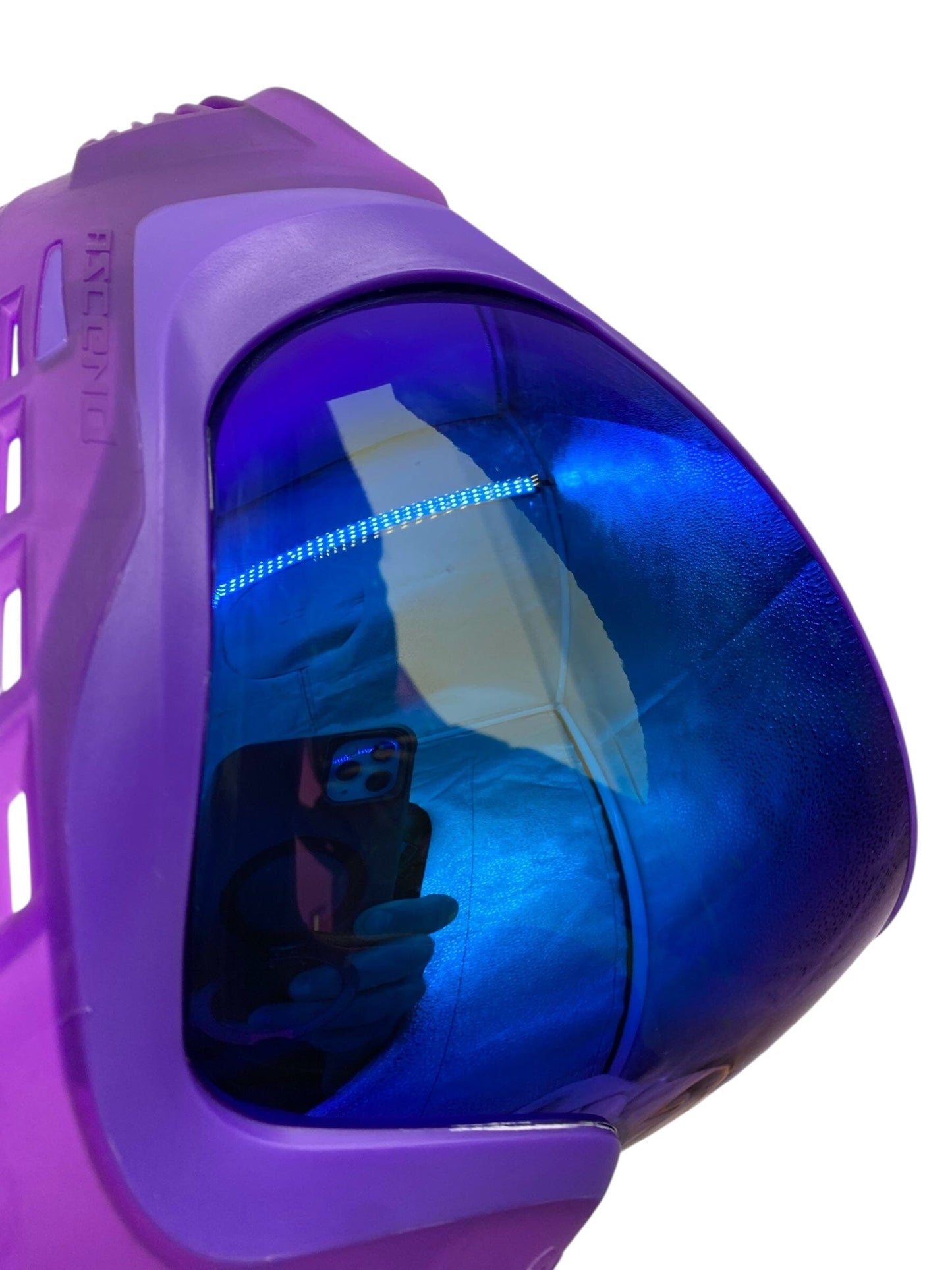 Used Virtue Ascend Paintball Mask Goggles Purple Paintball Gun from CPXBrosPaintball Buy/Sell/Trade Paintball Markers, New Paintball Guns, Paintball Hoppers, Paintball Masks, and Hormesis Headbands