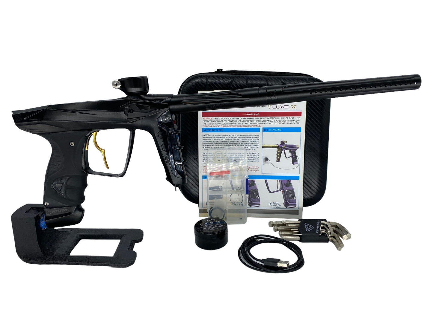 Used Virtue Luxe Ace Paintball Gun Paintball Gun from CPXBrosPaintball Buy/Sell/Trade Paintball Markers, New Paintball Guns, Paintball Hoppers, Paintball Masks, and Hormesis Headbands