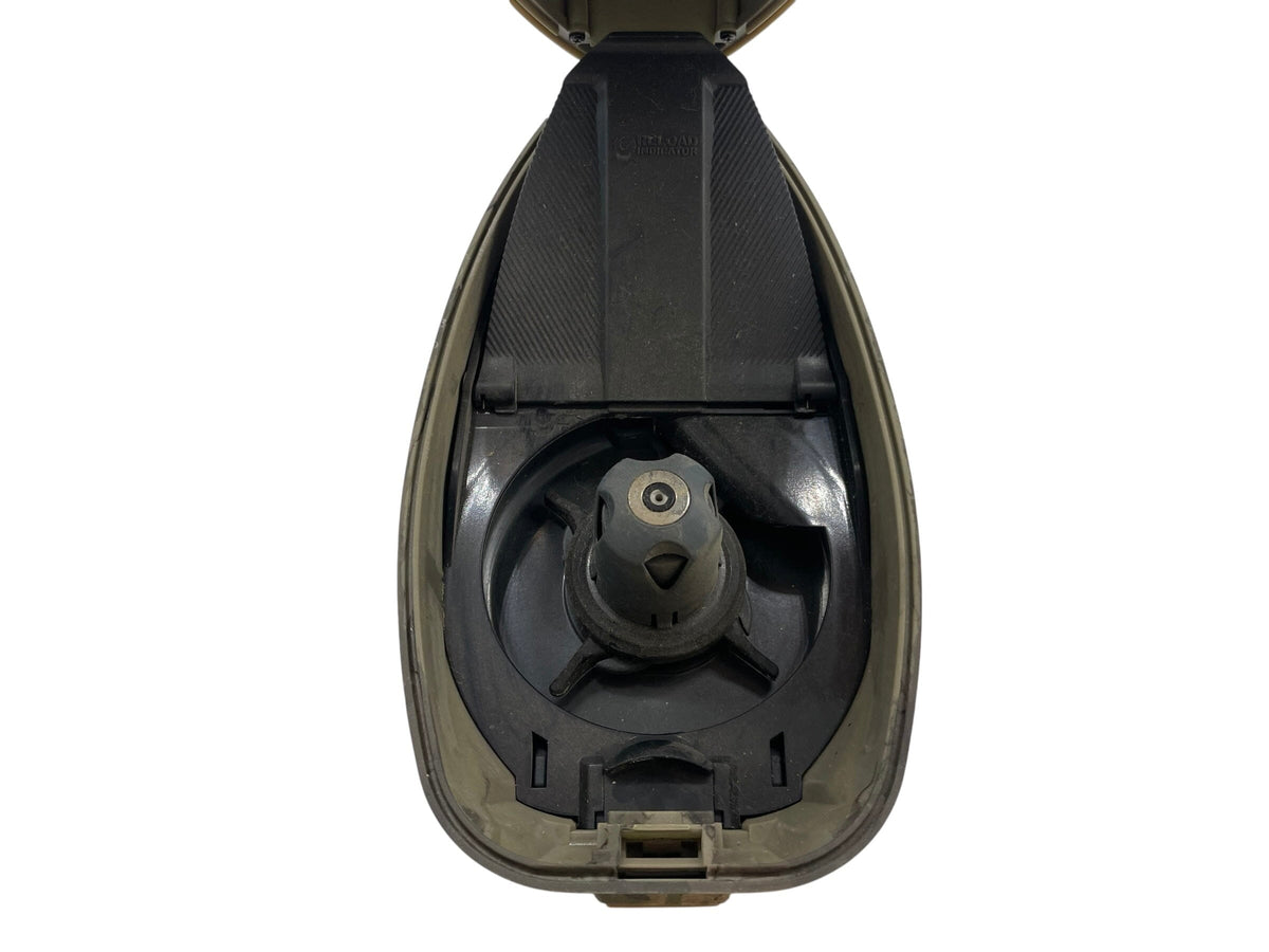 Used Virtue Spire 3 Paintball Hopper Loader Camo Big shell Paintball Gun from CPXBrosPaintball Buy/Sell/Trade Paintball Markers, New Paintball Guns, Paintball Hoppers, Paintball Masks, and Hormesis Headbands