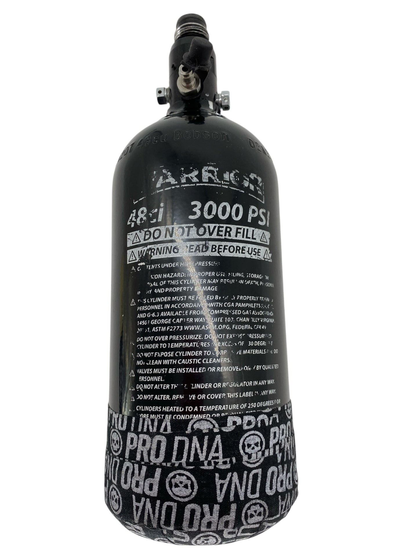 Used Warrior 48/3000 Paintball Tank Paintball Gun from CPXBrosPaintball Buy/Sell/Trade Paintball Markers, New Paintball Guns, Paintball Hoppers, Paintball Masks, and Hormesis Headbands