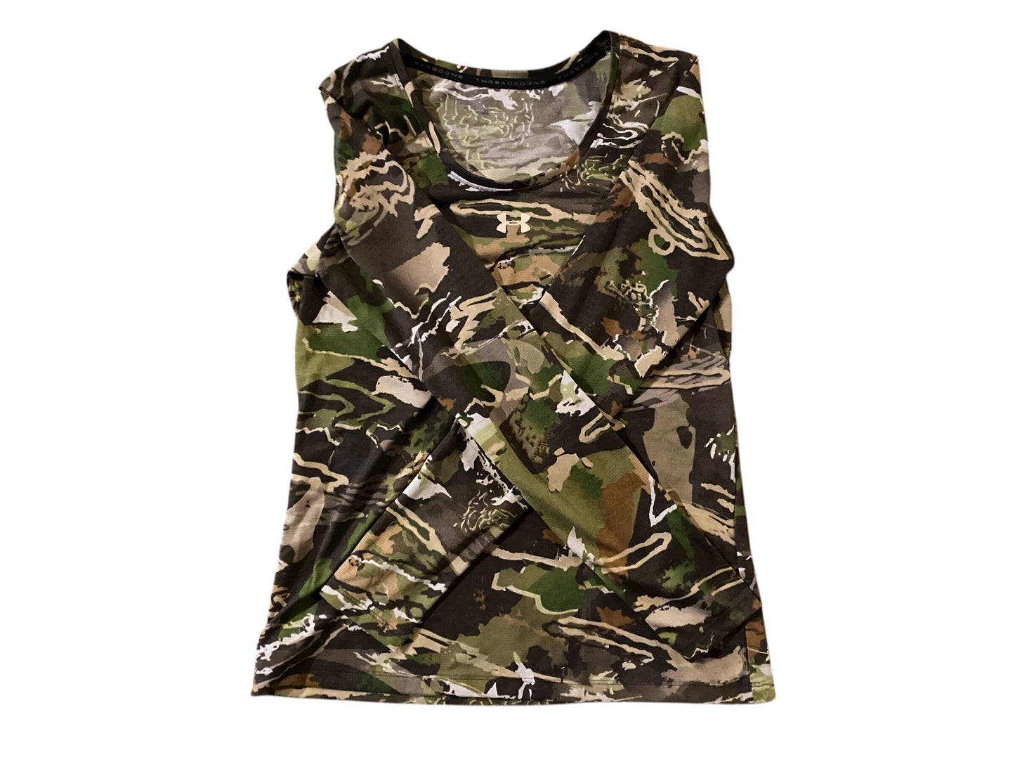 Used Womens UNDER ARMOR CAMO Shirt - size MEDIUM/LARGE Paintball Gun from CPXBrosPaintball Buy/Sell/Trade Paintball Markers, New Paintball Guns, Paintball Hoppers, Paintball Masks, and Hormesis Headbands