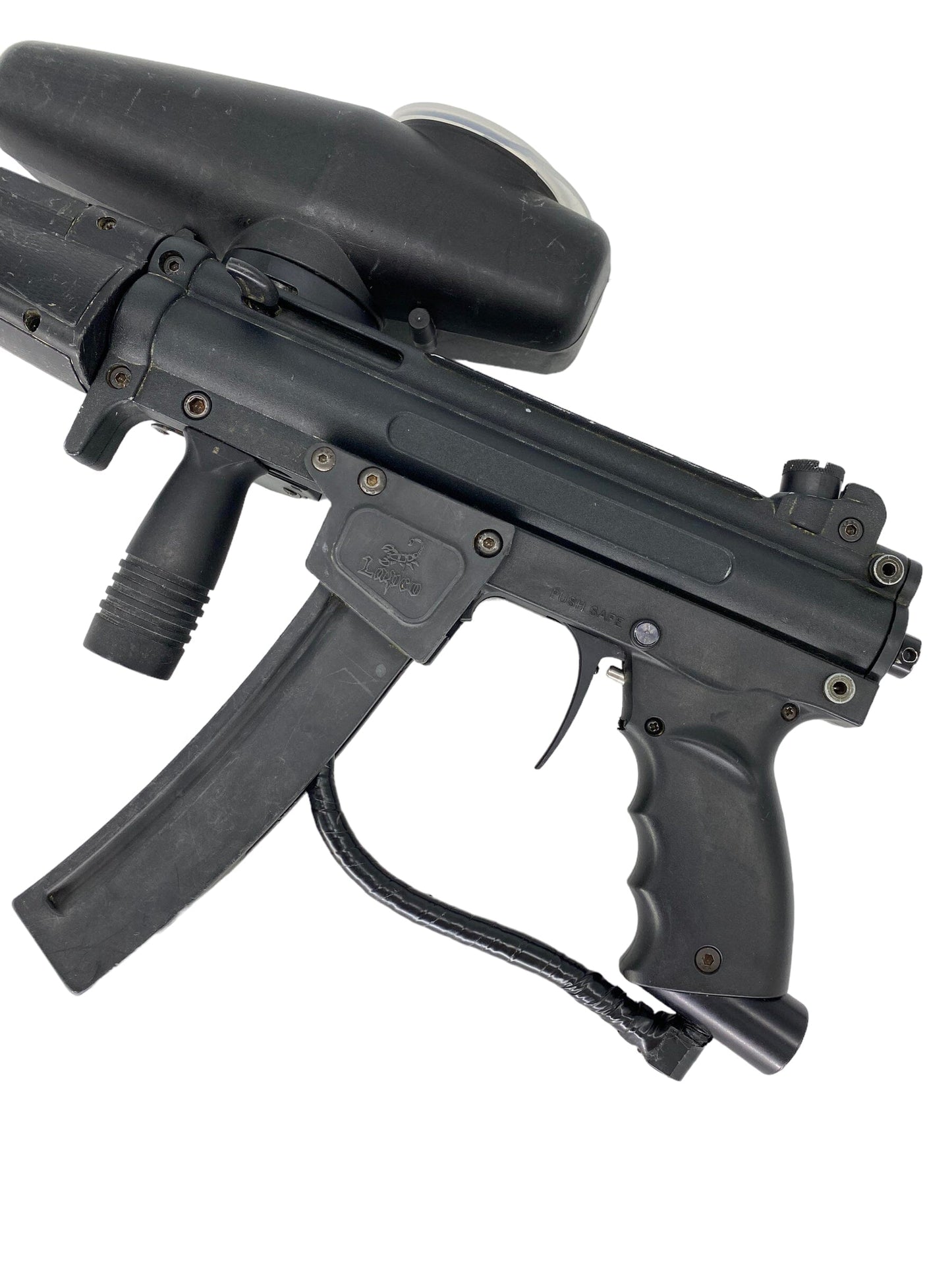 Used Custom Upgraded Tippmann A5 A-5 Paintball Lapco Paintball Gun Paintball Gun from CPXBrosPaintball Buy/Sell/Trade Paintball Markers, Paintball Hoppers, Paintball Masks, and Hormesis Headbands