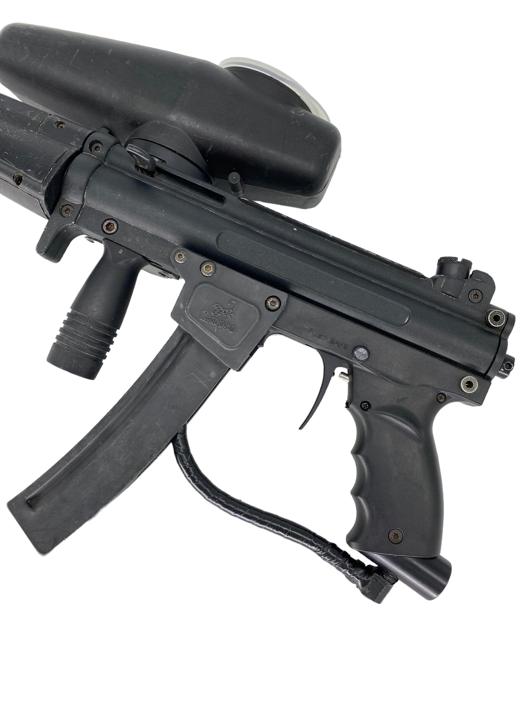 Used Custom Upgraded Tippmann A5 A-5 Paintball Lapco Paintball Gun Paintball Gun from CPXBrosPaintball Buy/Sell/Trade Paintball Markers, Paintball Hoppers, Paintball Masks, and Hormesis Headbands