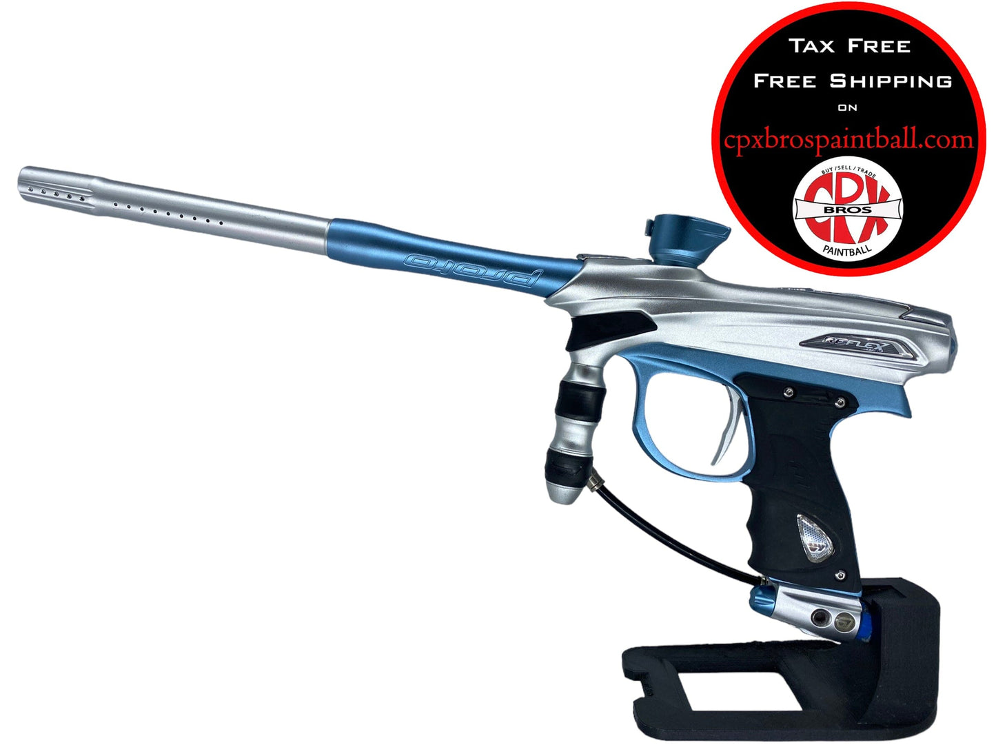 Used Dye Reflex Rail Paintball Gun from CPXBrosPaintball Buy/Sell/Trade Paintball Markers, Paintball Hoppers, Paintball Masks, and Hormesis Headbands