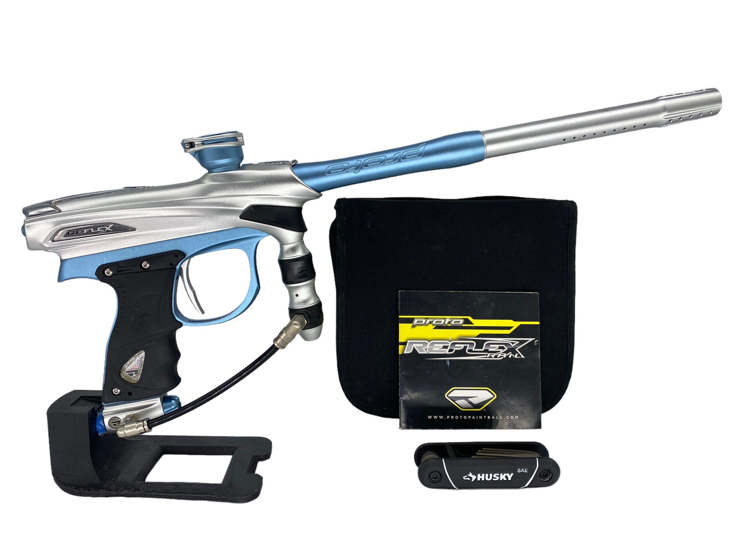 Used Dye Reflex Rail Paintball Gun from CPXBrosPaintball Buy/Sell/Trade Paintball Markers, Paintball Hoppers, Paintball Masks, and Hormesis Headbands