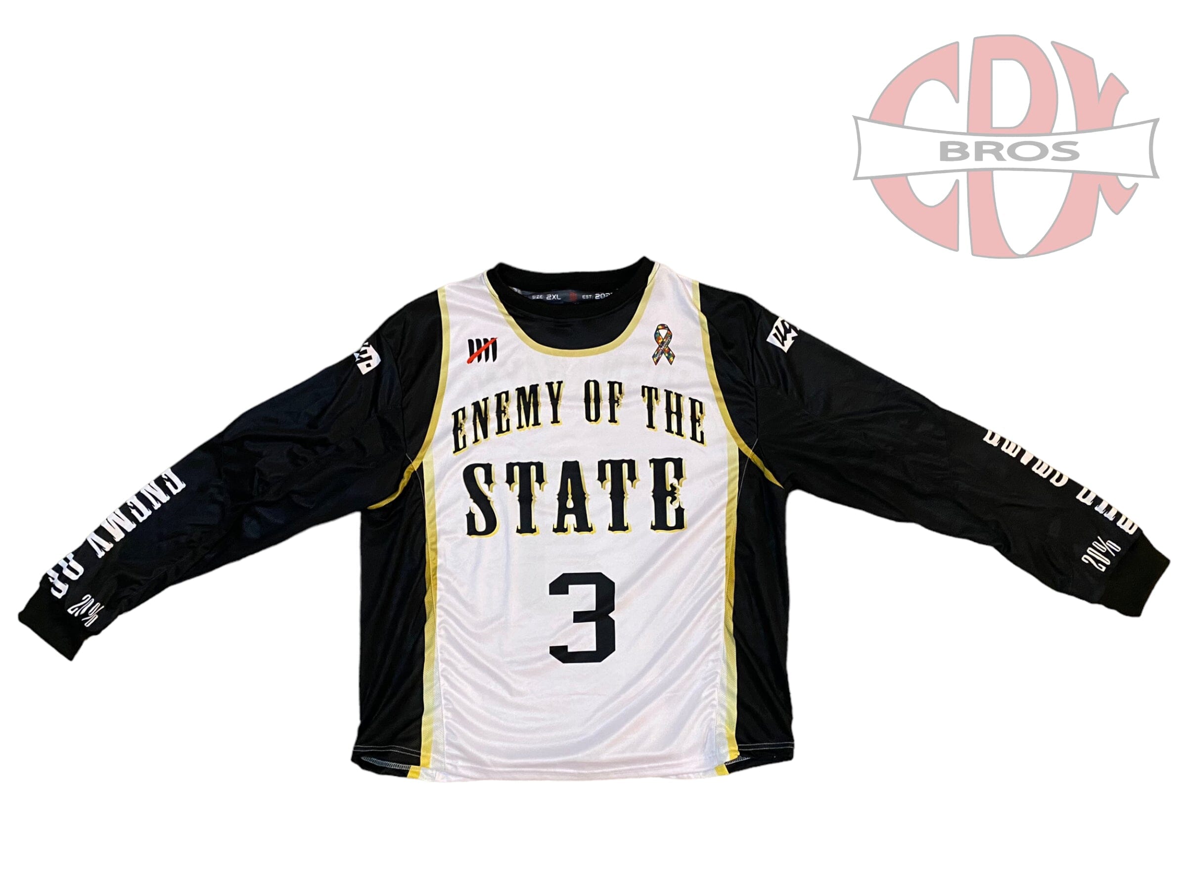 Enemy of the State Mighty Crooks Paintball Jersey – Enemy of the
