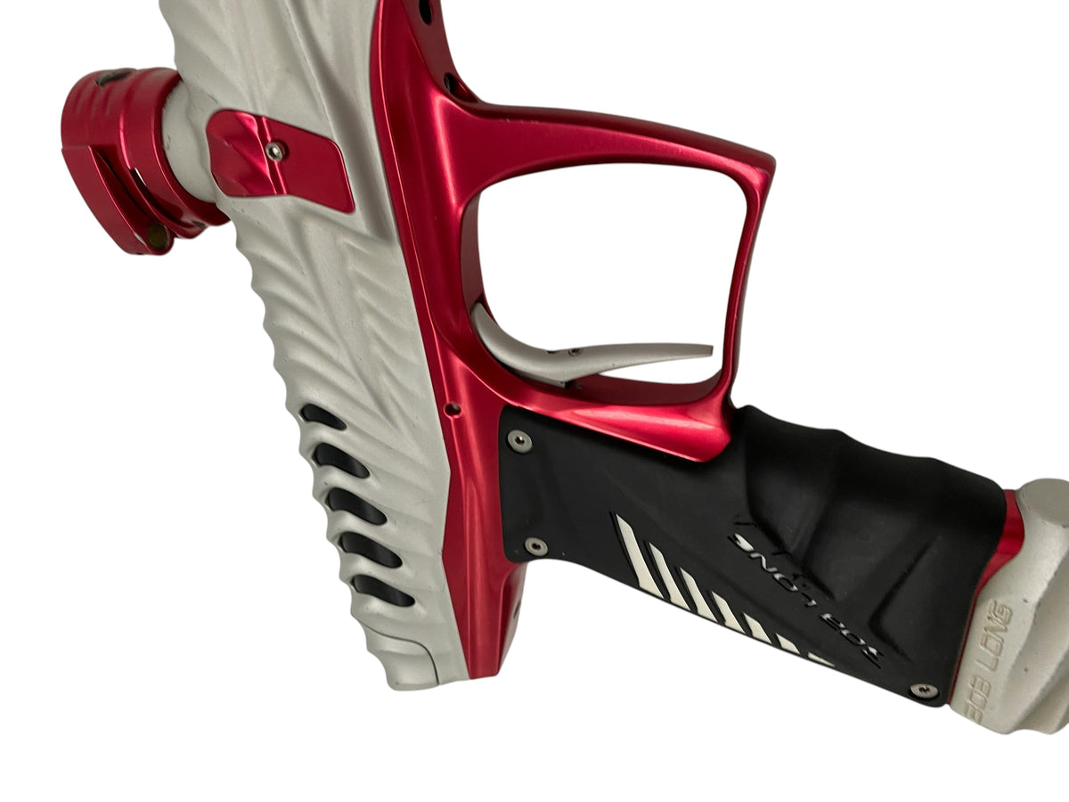 Bob Long Ripper Paintball Gun Silver Red