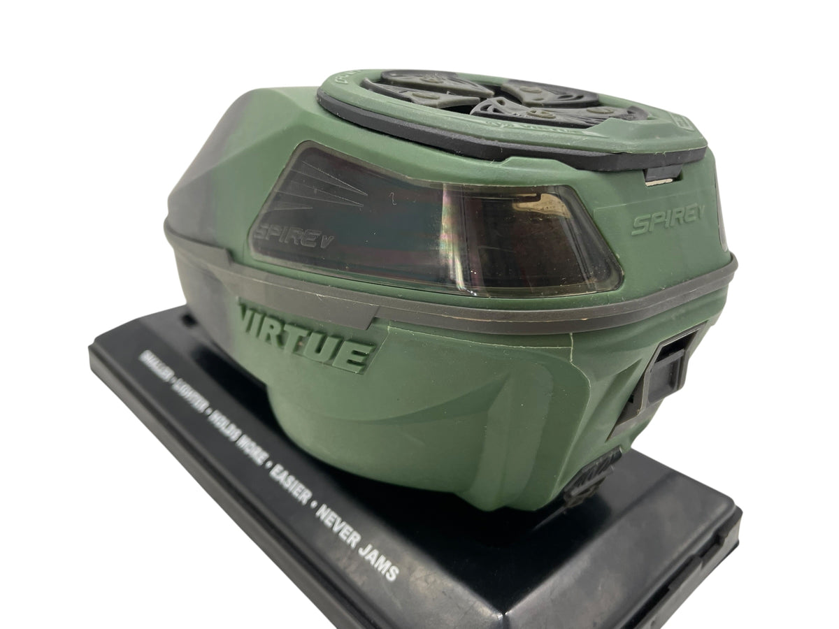 Virtue spire 5 Paintball Hopper Loader olive black