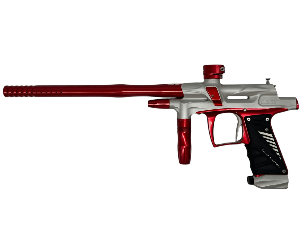 Bob Long G6R 2k11 Paintball Gun Silver/Red