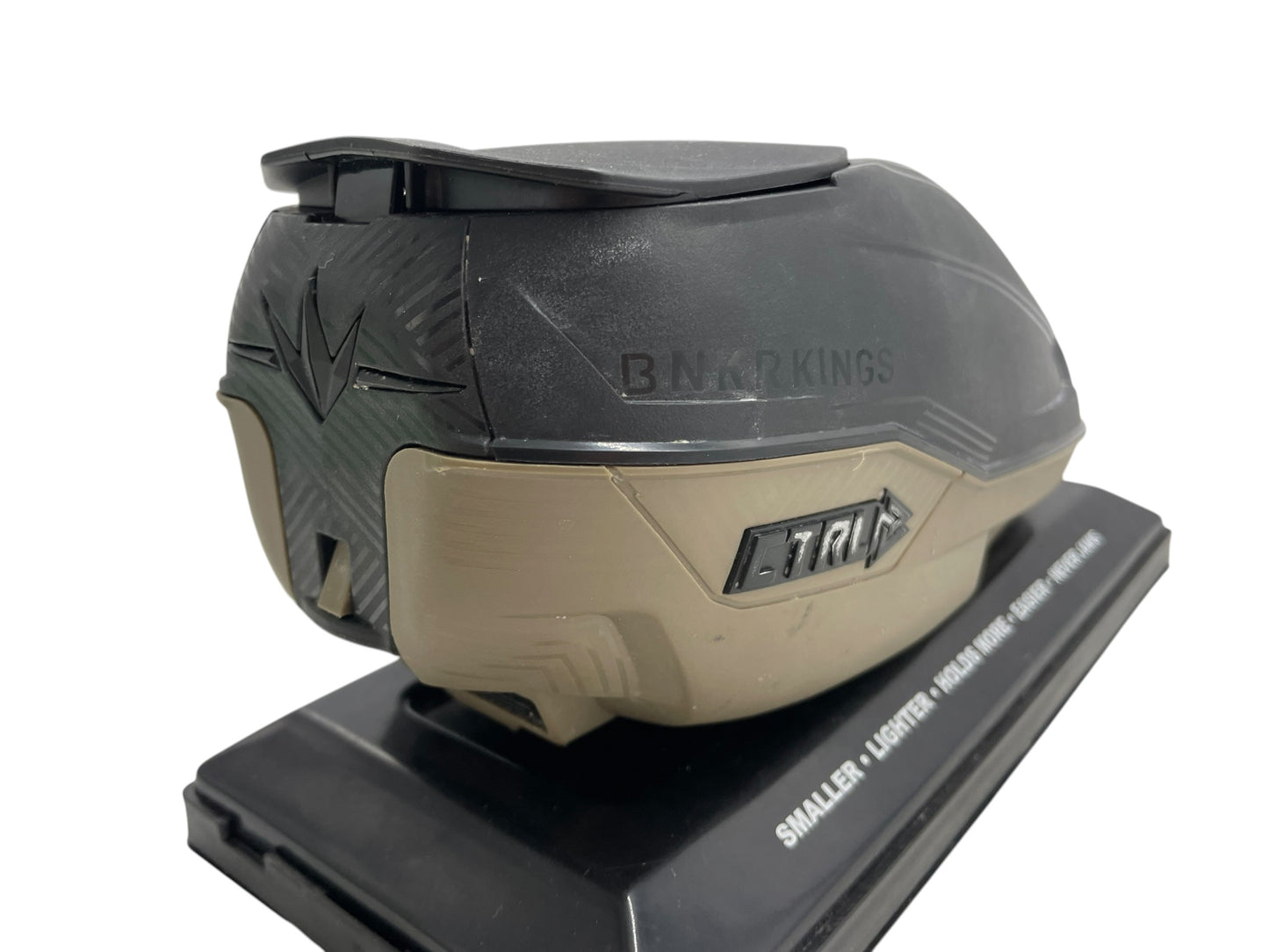 BunkerKings CTRL Black/Tan Paintball Hopper Loader
