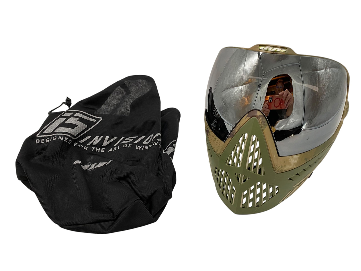 Dye i5 Olive/Camo Paintball Mask Goggles