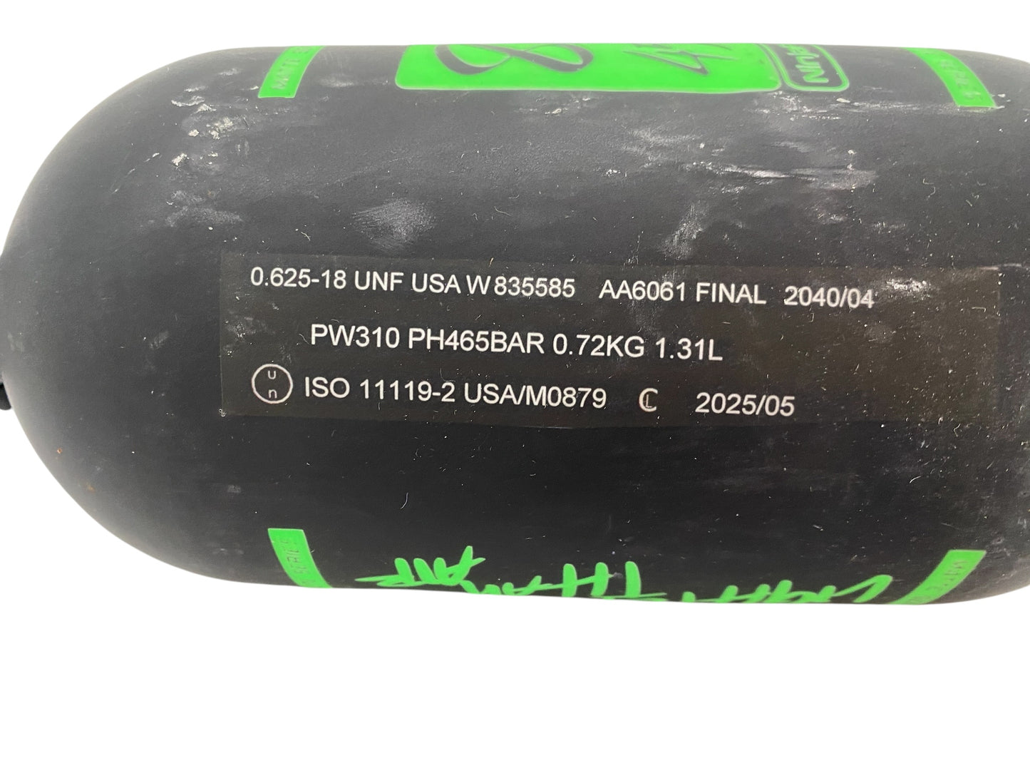 Ninja Sl3 Paintball Tank 80/4500