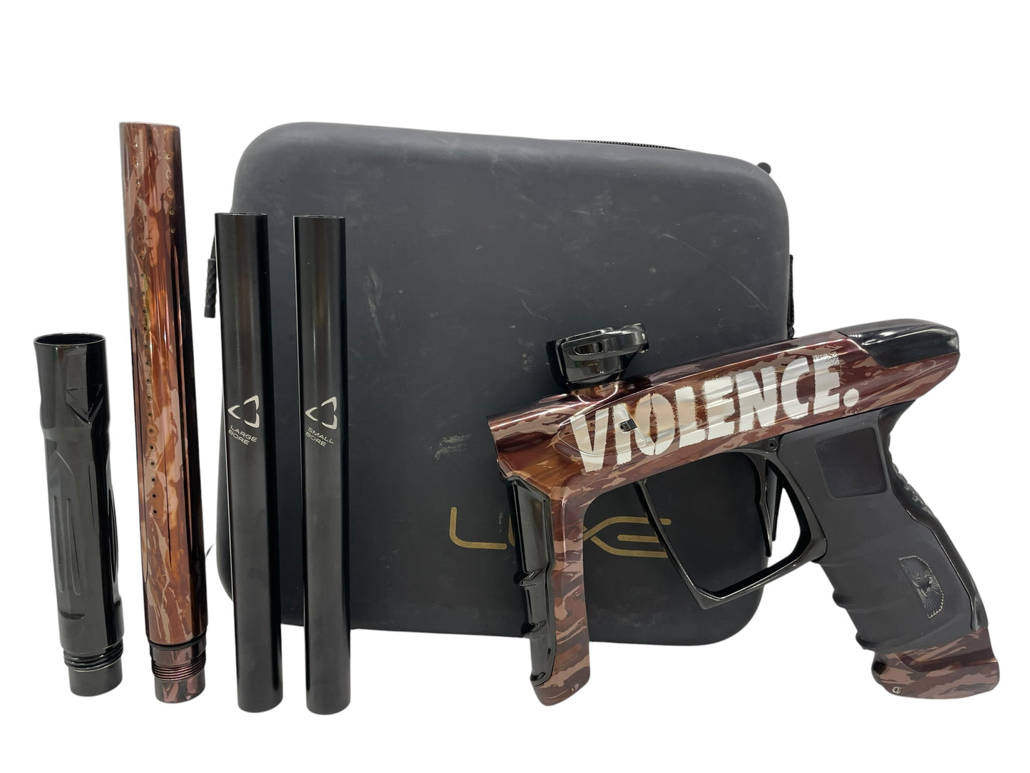 DLX LUXE Idol "Violence" W/ Method Bolt Paintball Gun