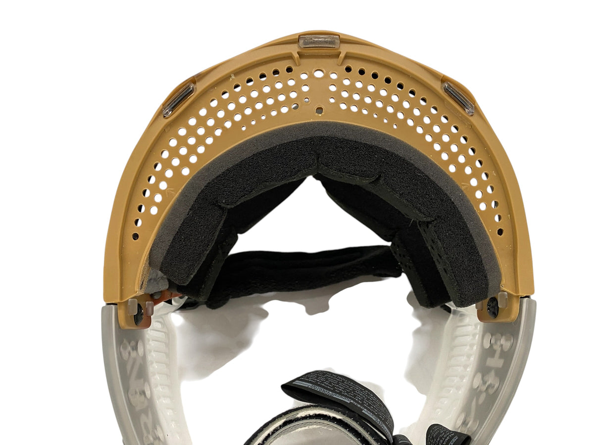 Jt Pro flex Paintball Mask Goggle Clear Grey Brown