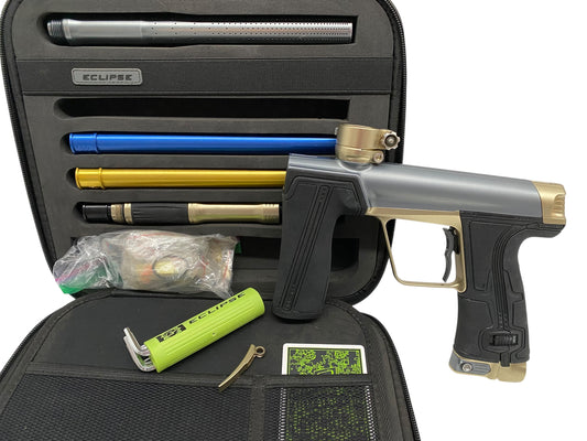 Planet Eclipse CS3 Pro Silver/Gold Paintball Gun