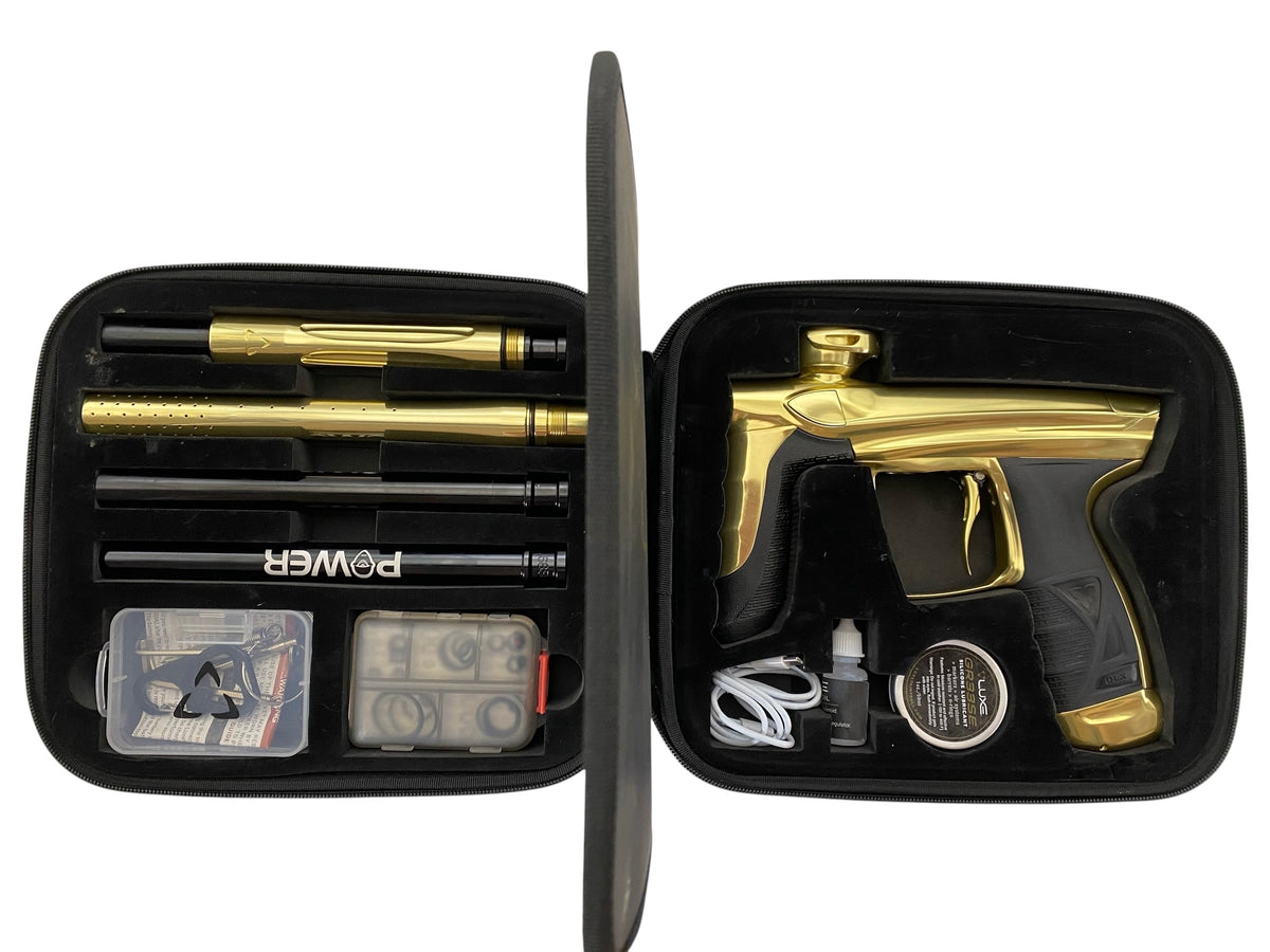 DLX Luxe Aire Gloss Gold Paintball Gun