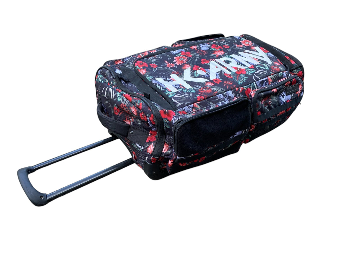 HK Army Rolling Gear Bag - Expand - Tropical Skull
