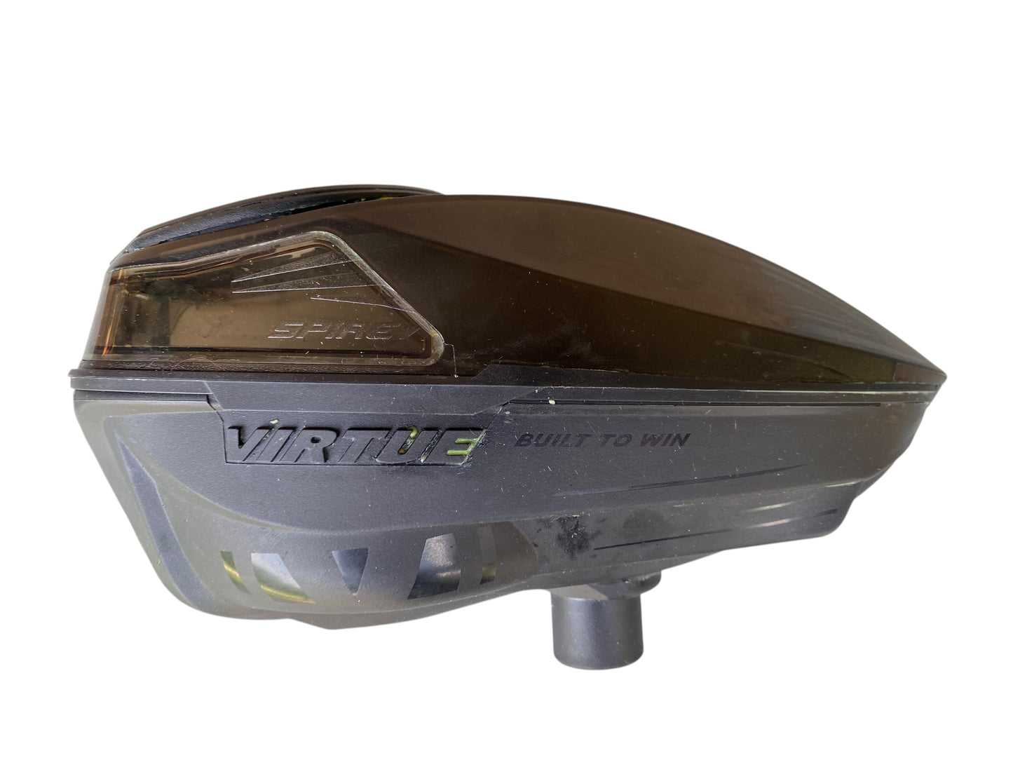 Virtue Spire 5 Smoke/Black Paintball Hopper Loader