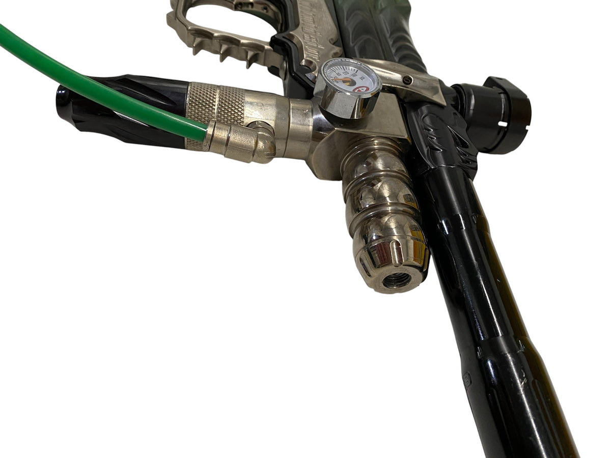 Dragon Intimidator 2k2 Paintball Gun Green Black Fade