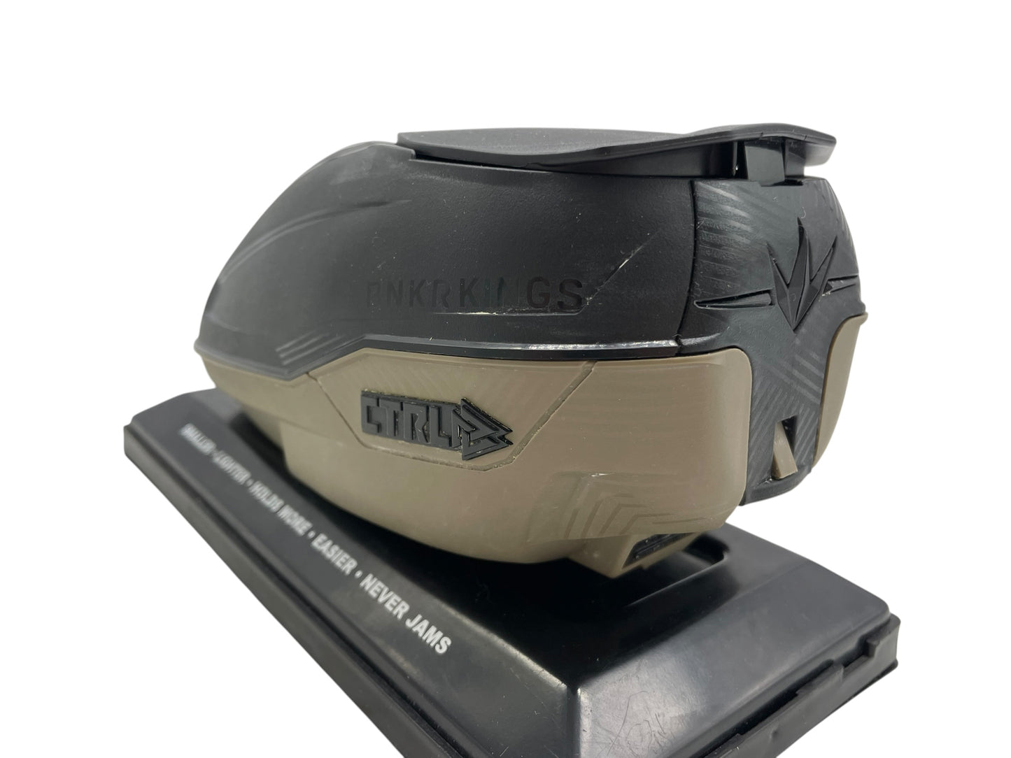 BunkerKings CTRL Black/Tan Paintball Hopper Loader