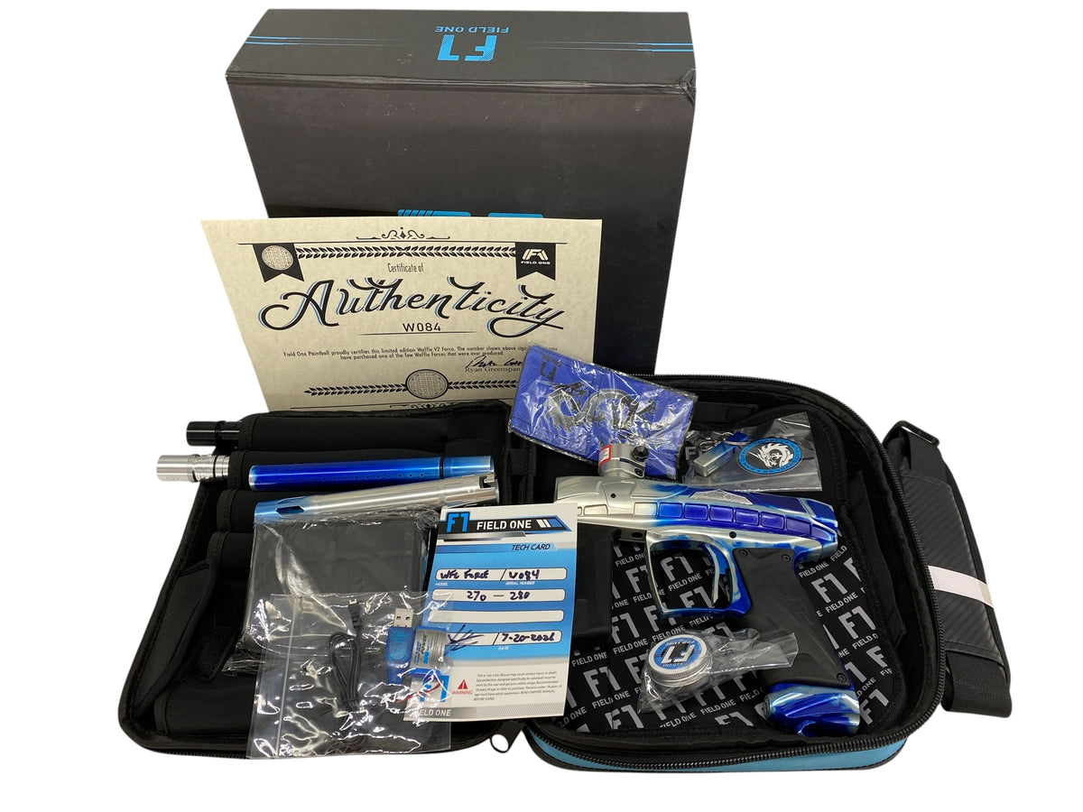 Field One Force WFL Custom Dynasty Blue Paintball Gun