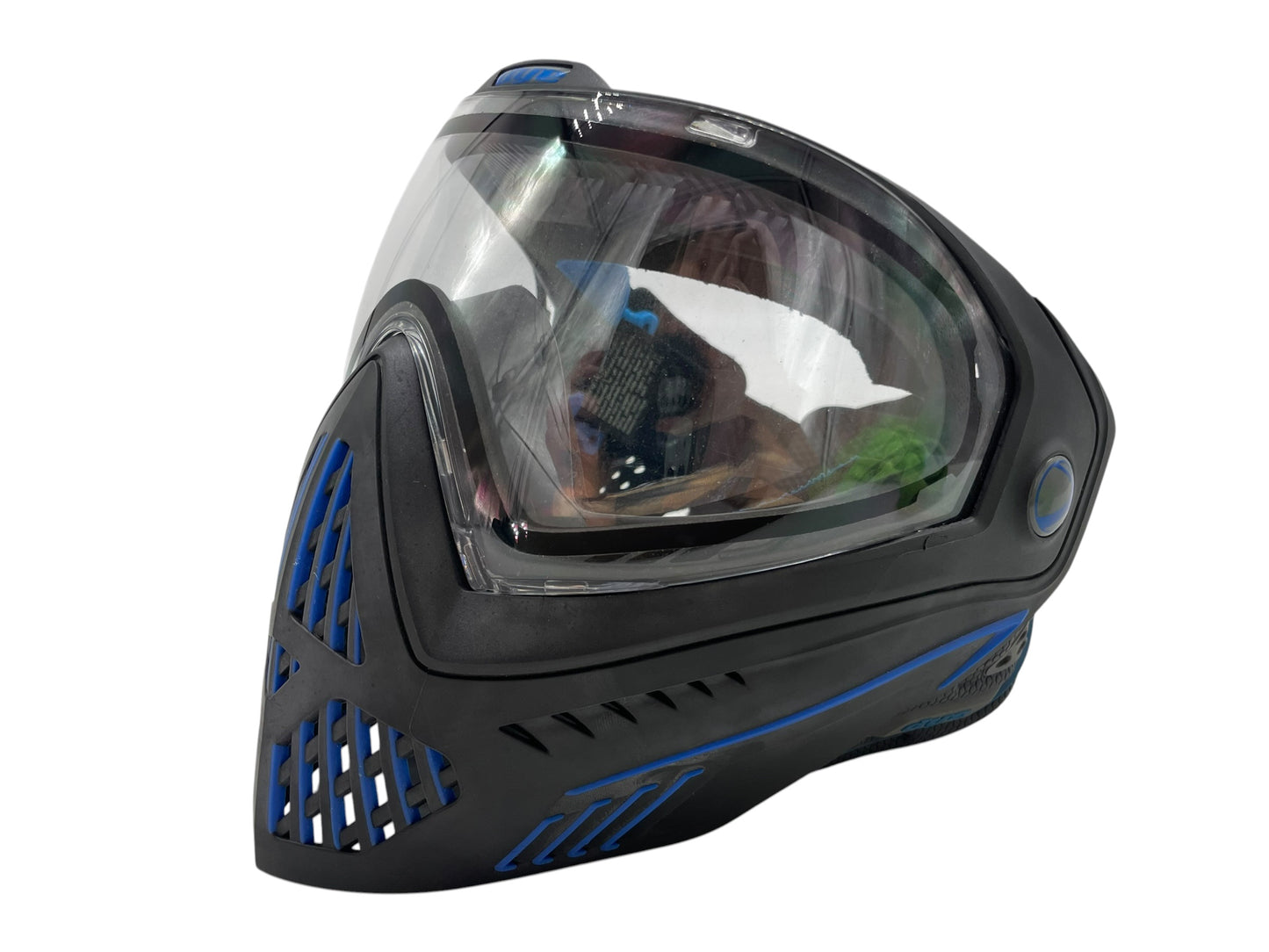 Dye i5 W/ Black/Blue & Extra Lens Paintball Mask Goggles