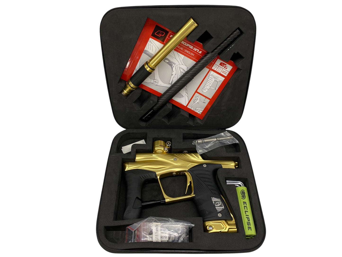 Planet Eclipse Ego LV1.6 Teahupo'o Gold/Gold Paintball Gun