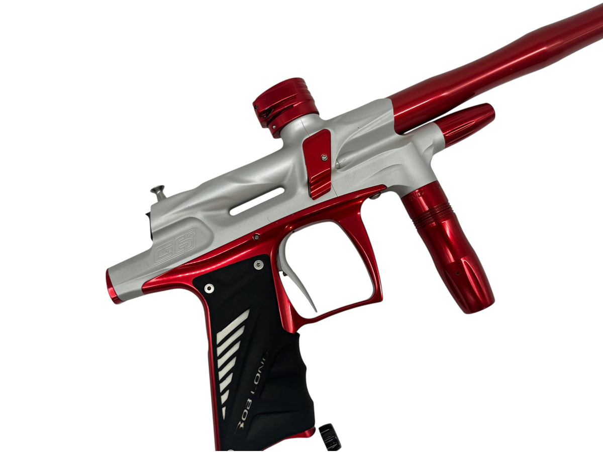 Bob Long G6R 2k11 Paintball Gun Silver/Red