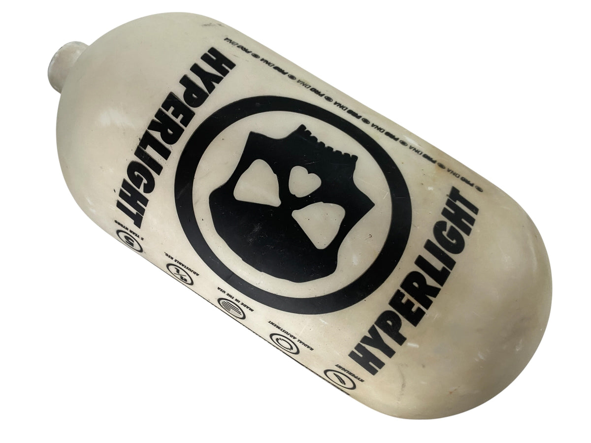 Infamous Hyperlight 80/4500 Paintball Tank Bottle White