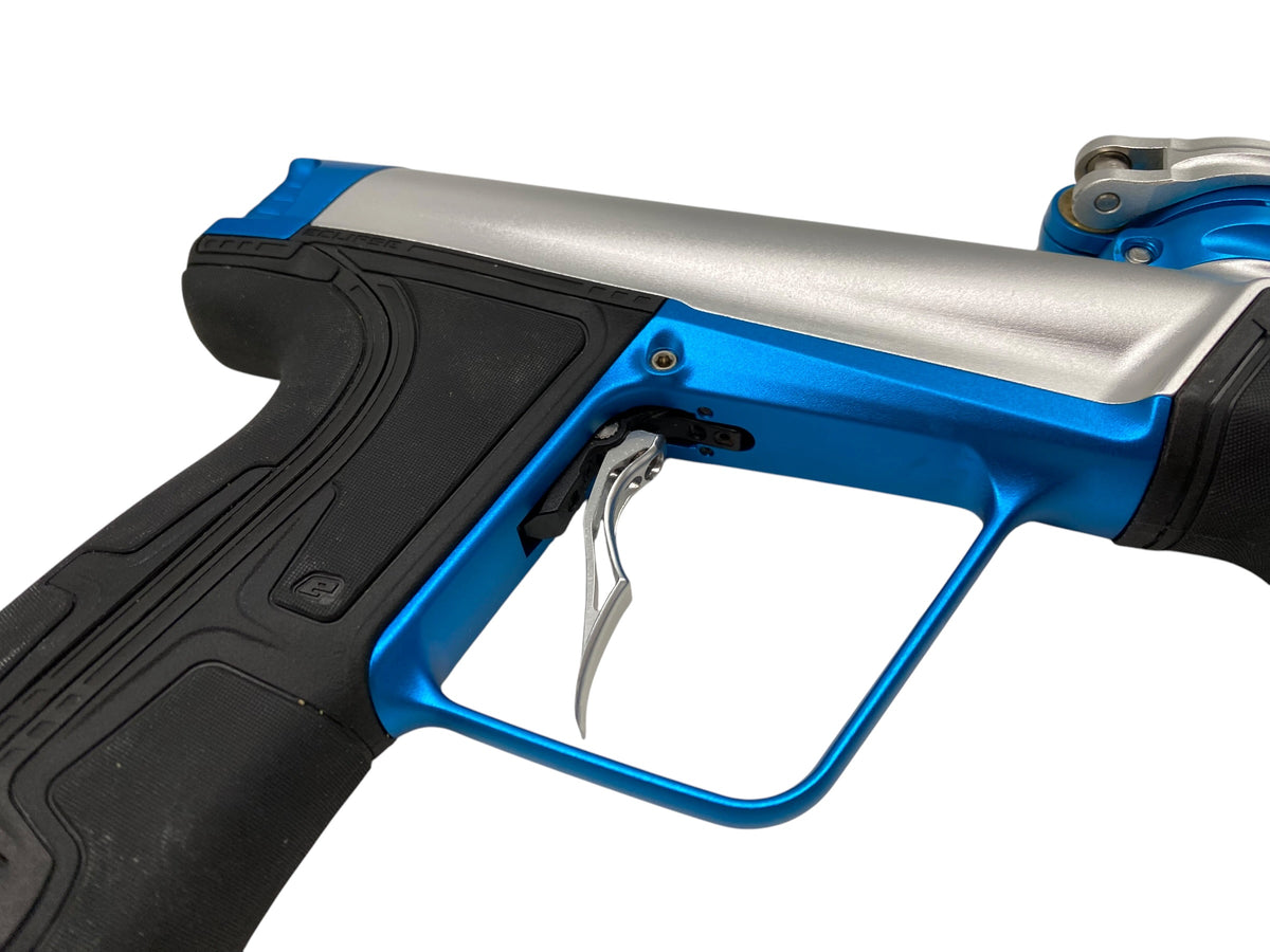 Planet Eclipse CS3 Pro Silver/Blue Paintball Gun